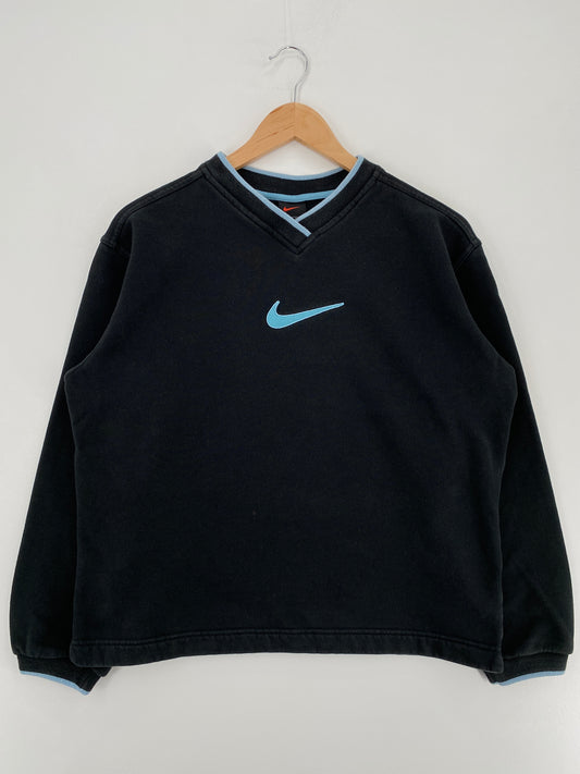 00’ NIKE CENTER SWOOSH Size Ladies L Vintage Sweat-shirt / A5190