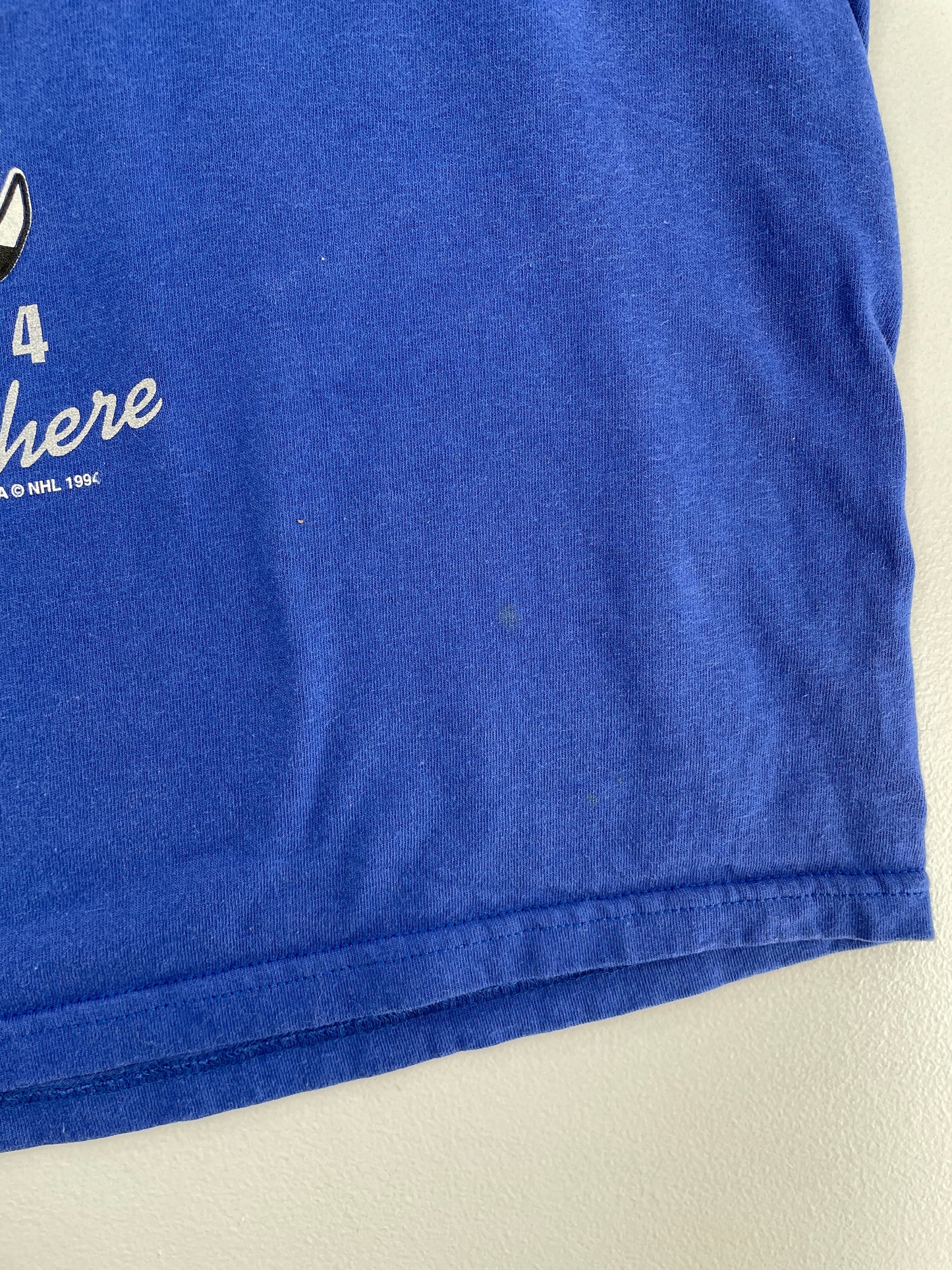 1994 NEW YORK RANGERS Made in USA Size XL Vintage NHL T-Shirt / E5173T