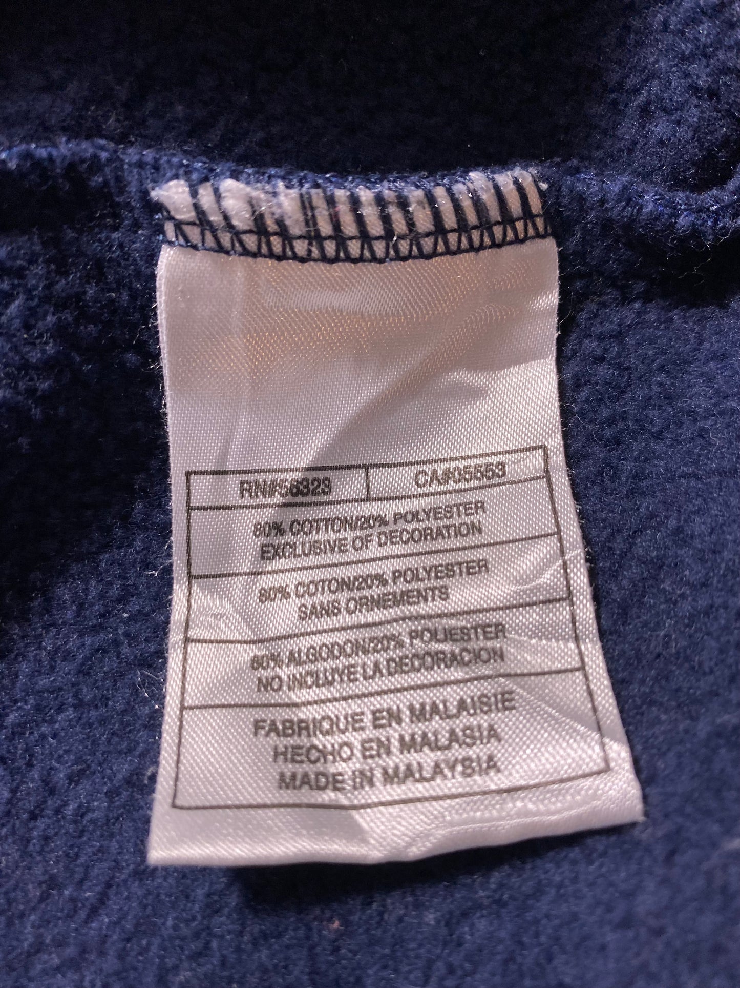 00' NIKE Size L Vintage Half-zip Sweat shirt / K8023