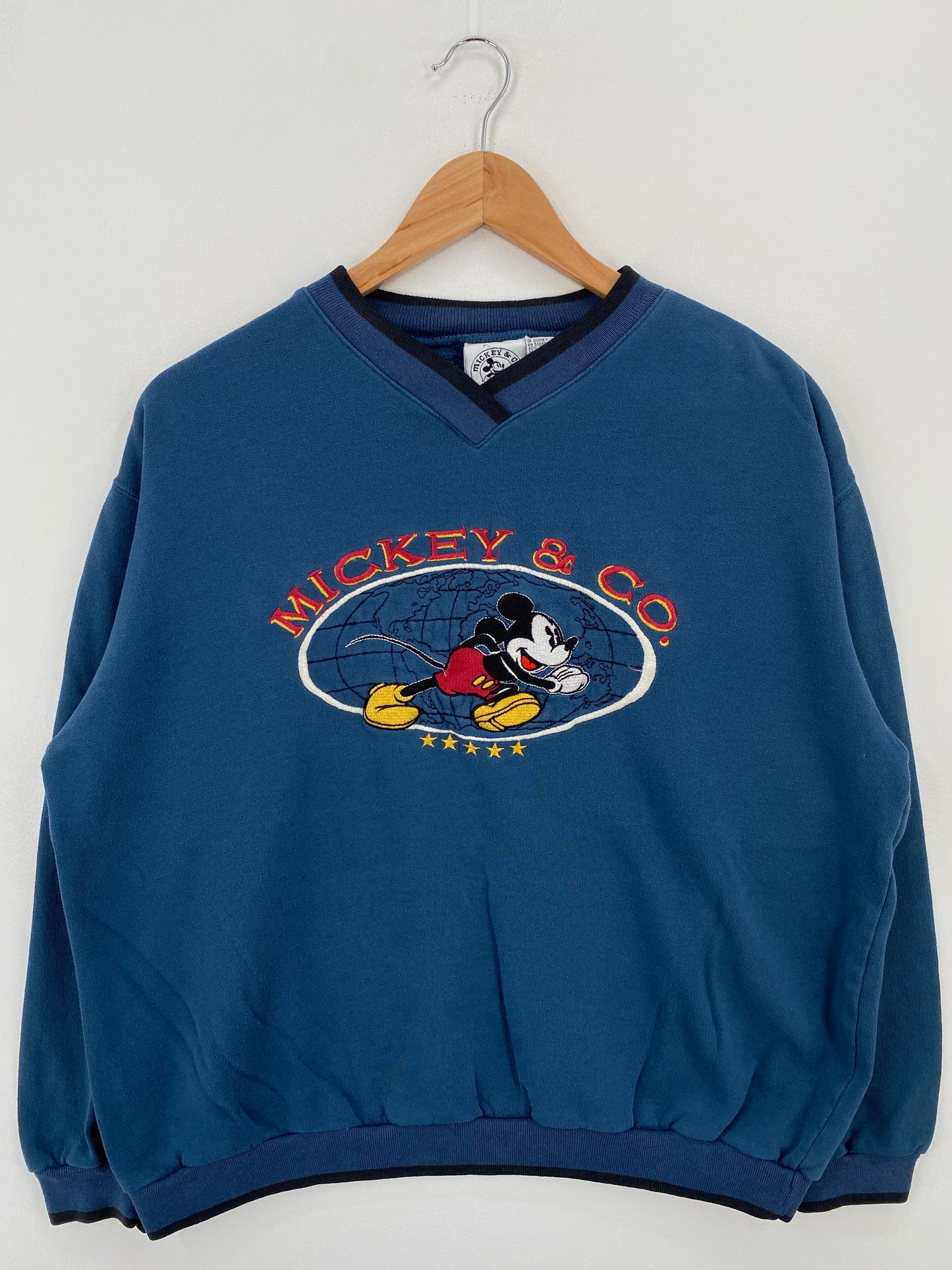 00' DISNEY MICKEY Size L Vintage Sweat-shirt / A7935