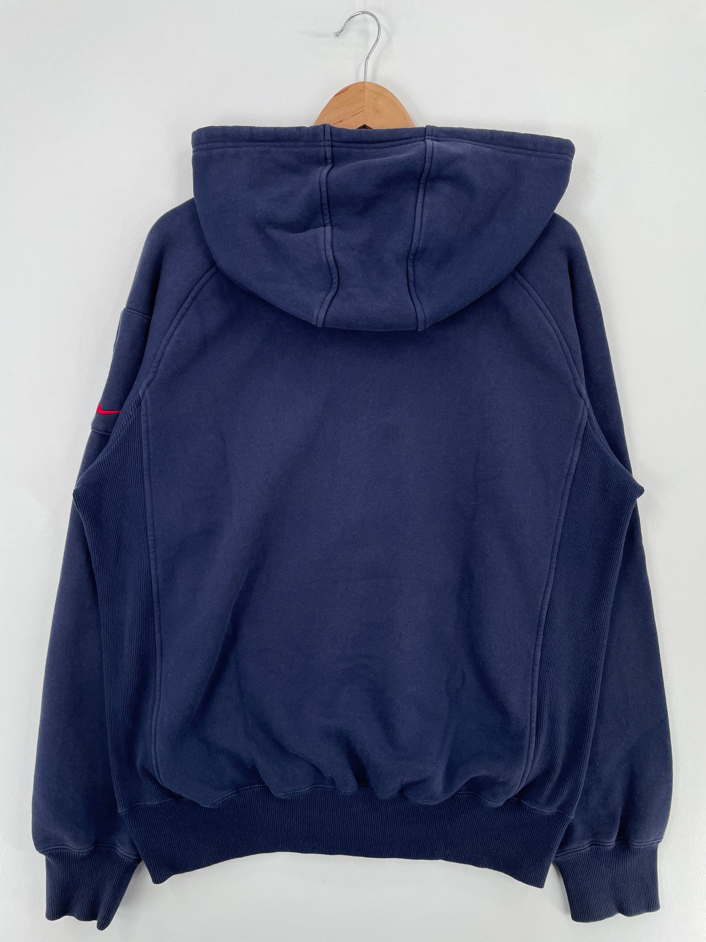 00' NIKE x BOSTON RED SOX Size L Vintage MLB Zip Up Hoodie Sweat-Shirt / E1921S