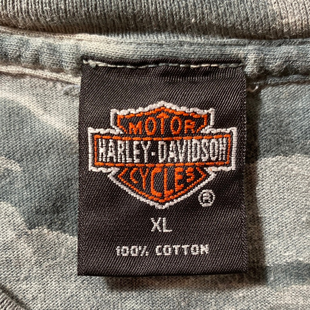 1995 HARLEY DAVIDSON Size XL Vintage T-Shirt / E2789T