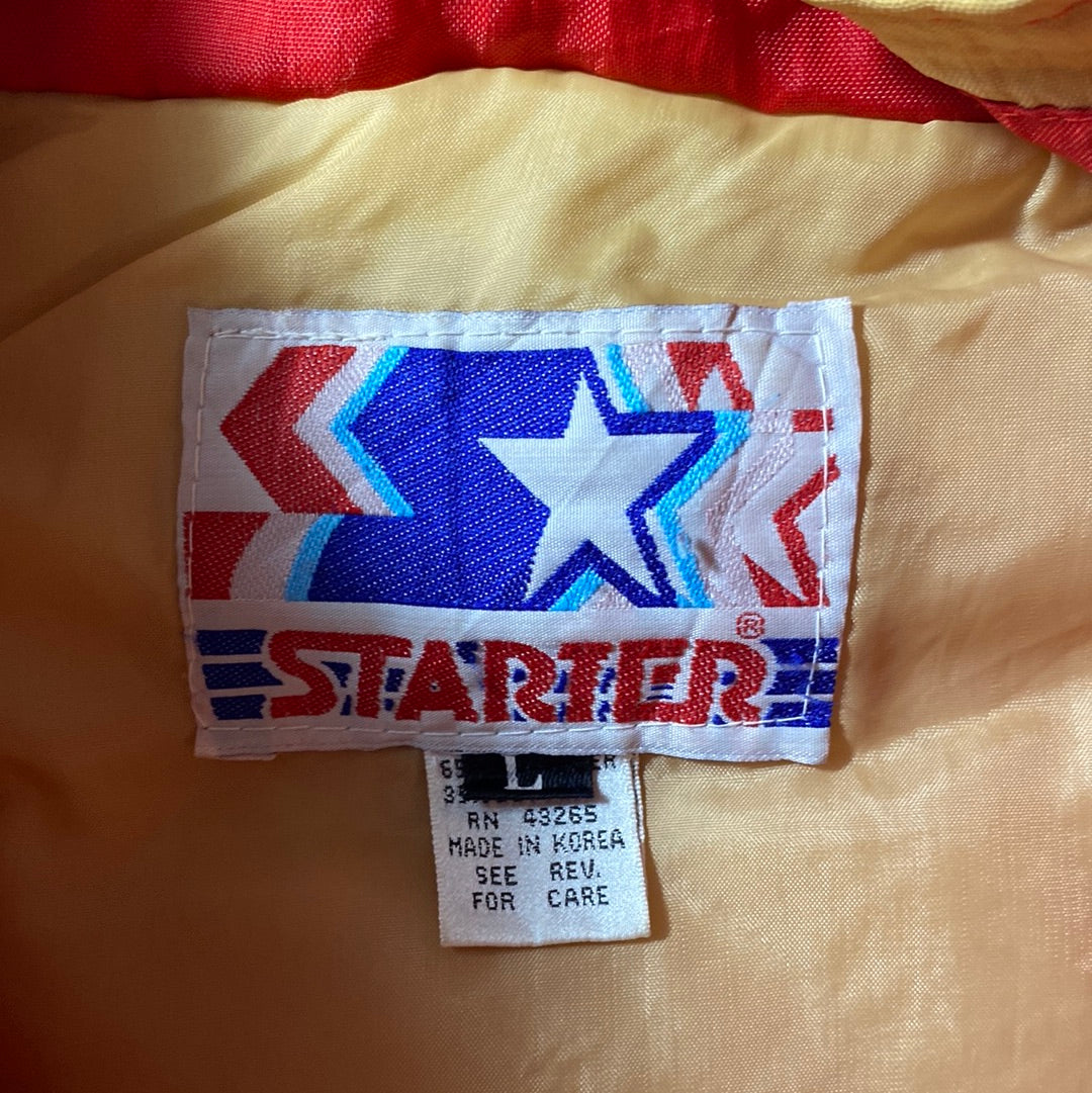 90’s STARTER x 49ERS Size L NFL Nylon Padded Jacket / E1745N