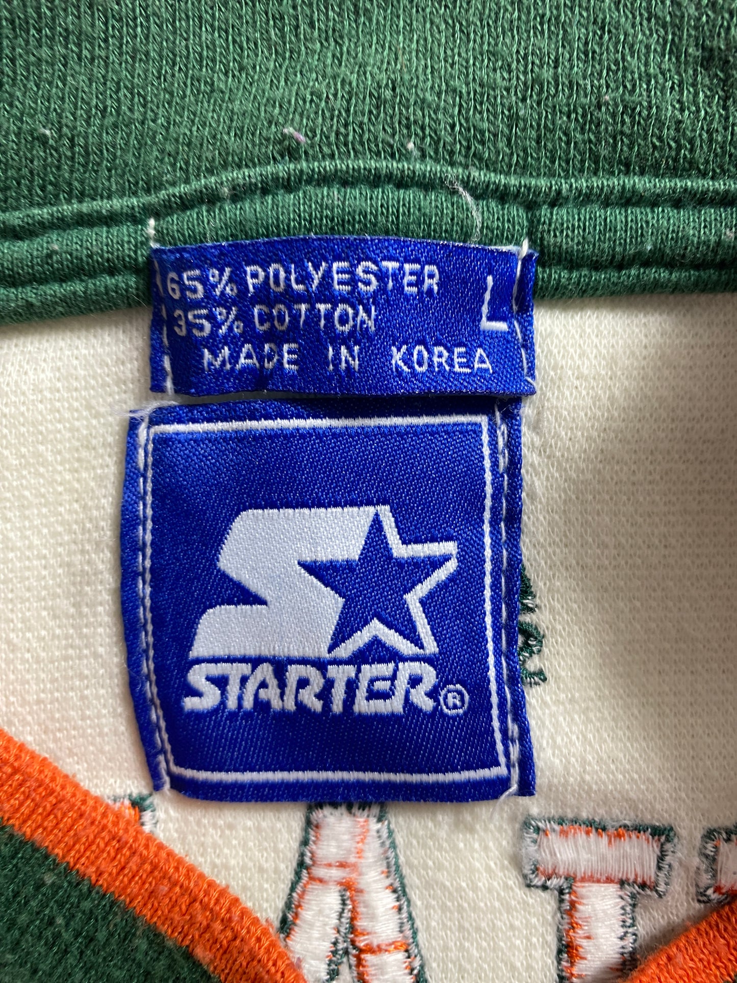 90’s STARTER MIAMI UNIVERSITY Size L Vintage Sweat- Shirt / K890