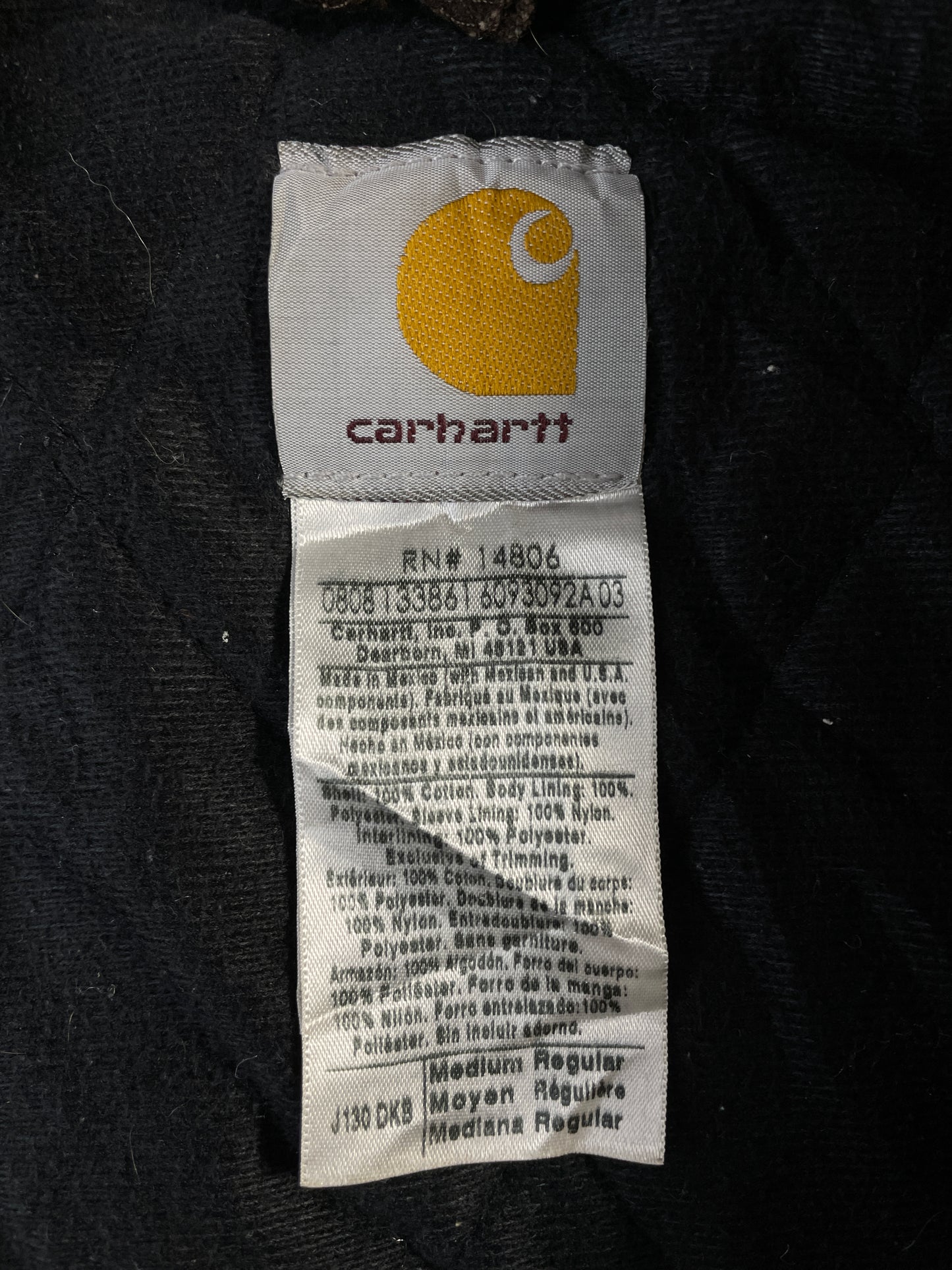 Vintage CARHARTT Size M Duck Jacket / E4248J