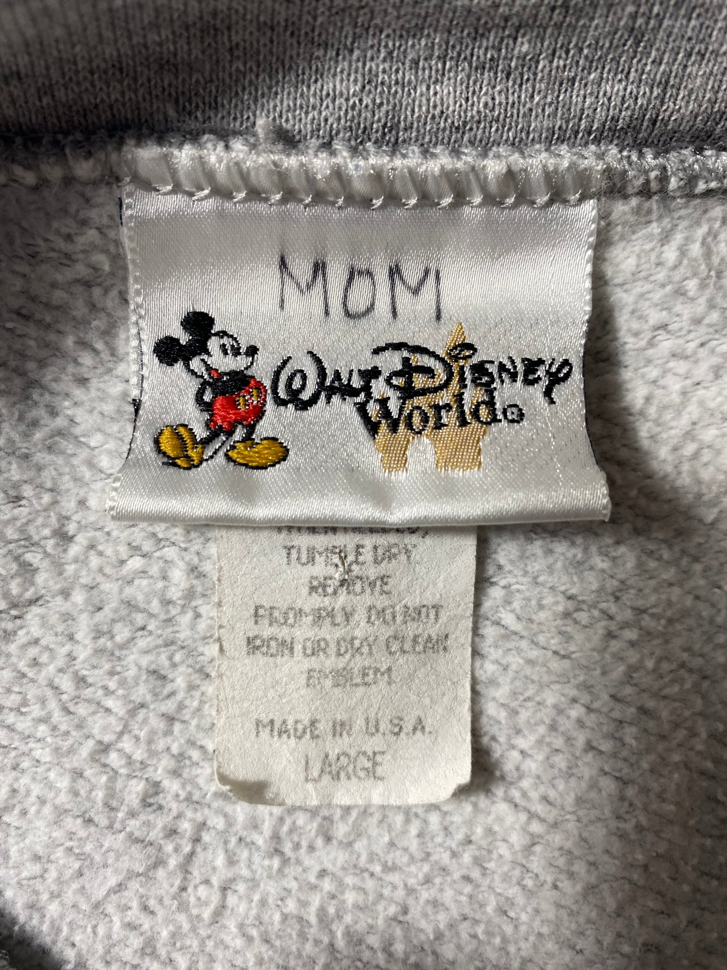 00' DISNEY MICKEY Made in USA Size L Vintage Sweat-shirt / A205