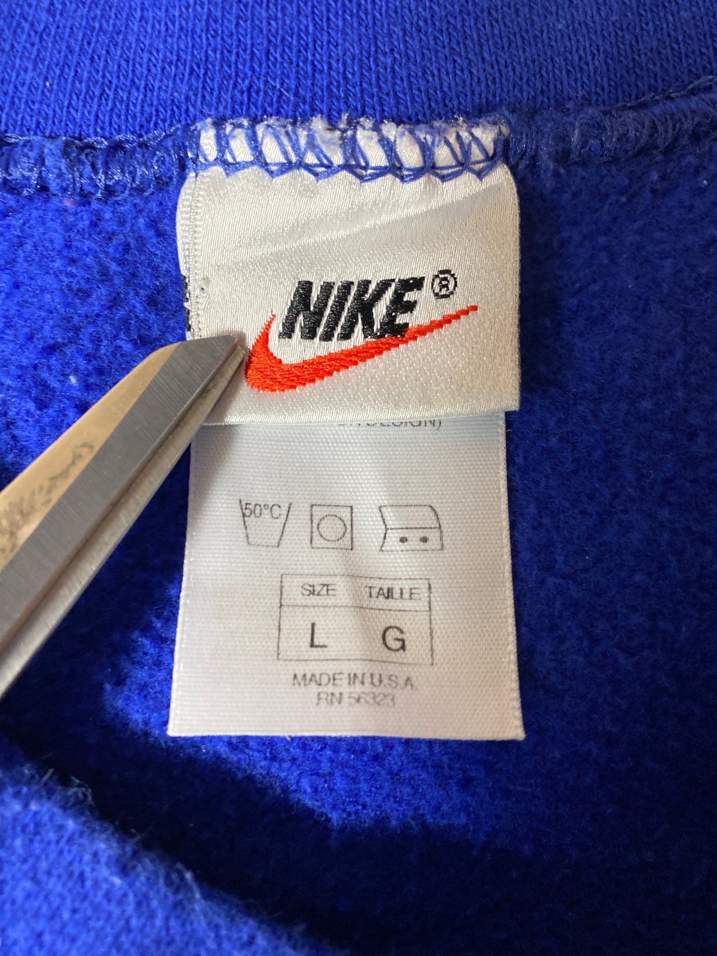 90’s NIKE Size L Vintage Sweatshirt / k177