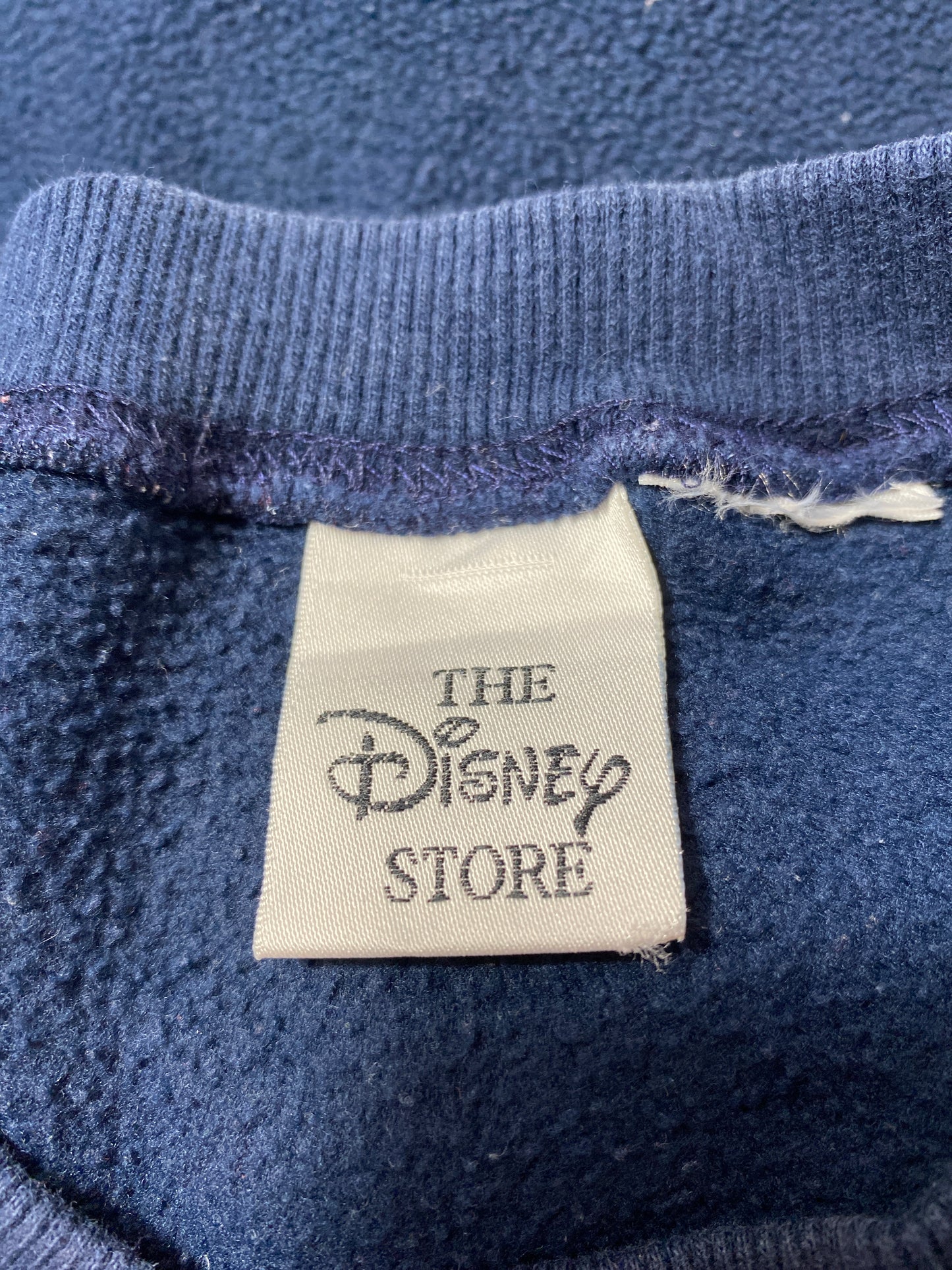 00’ DISNEY Size No tag (Approx.XL) Vintage Fleece Sweat-shirt / K3292