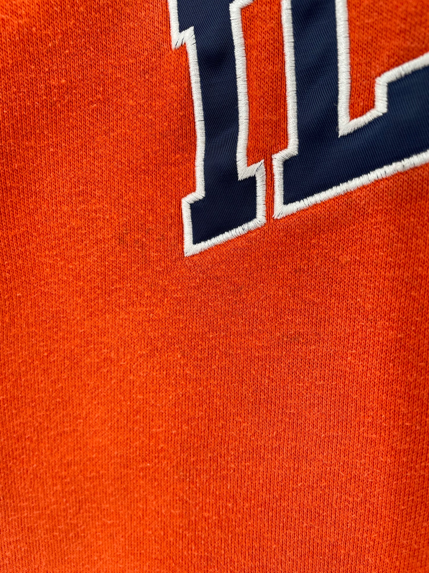 Vintage NIKE ILLINOIS Size L Hoodie Sweat shirt / K5213