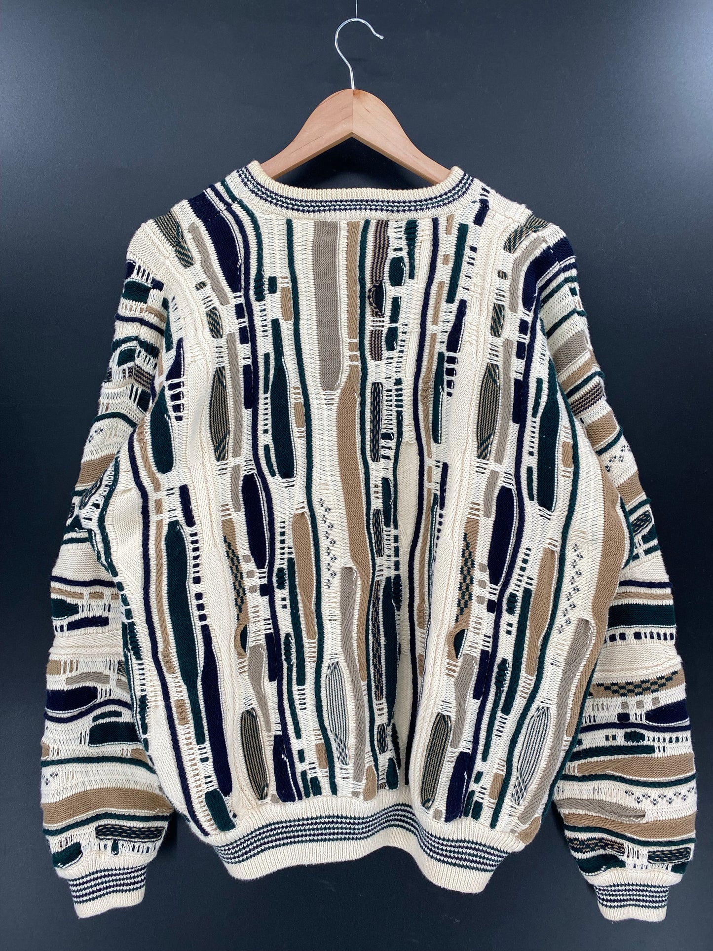 Vintage 3D COOGI- Style Size L Knit Sweater / K4205