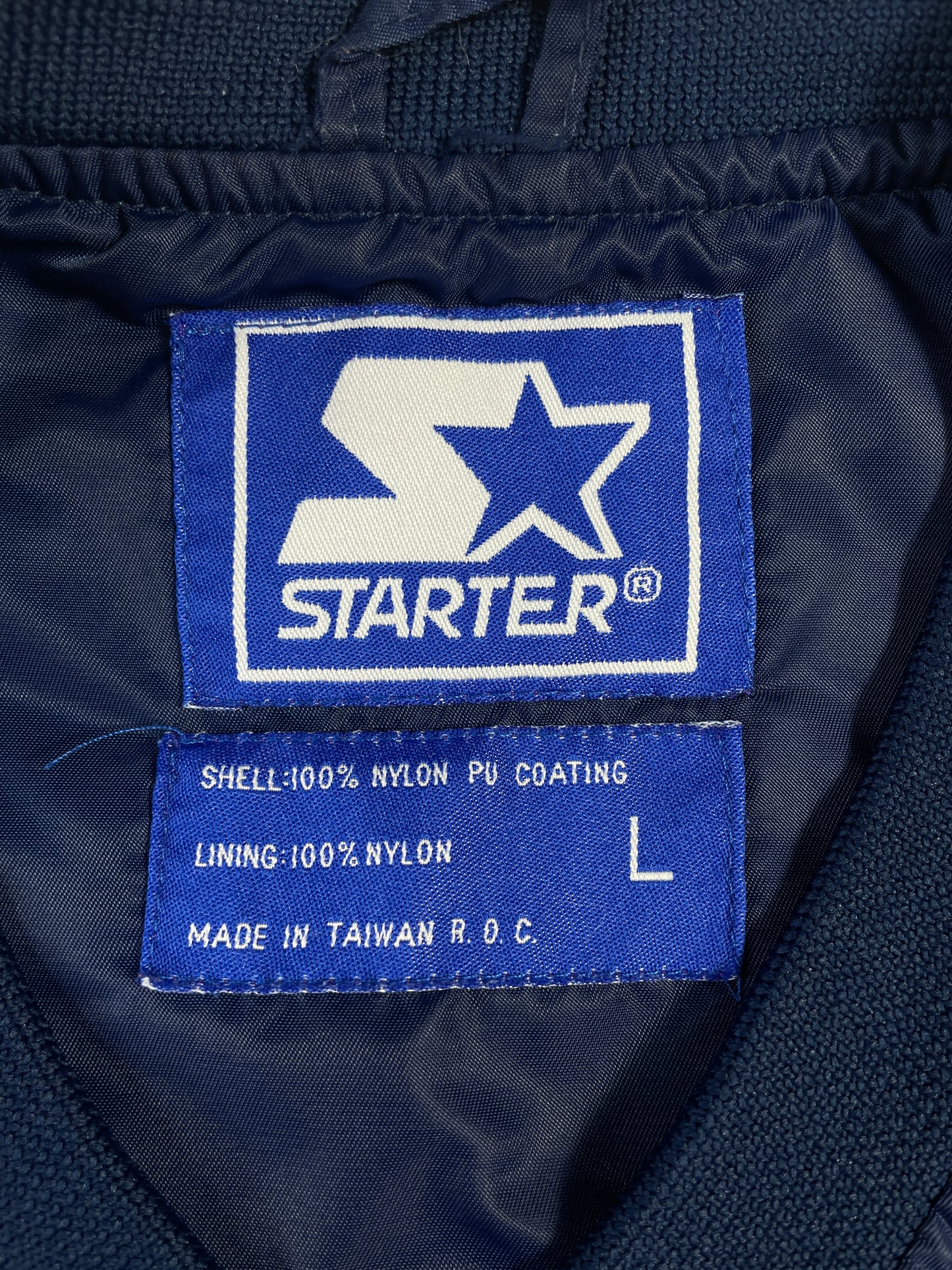 90’s STARTER Size L Vintage College Nylon Jacket / A7168