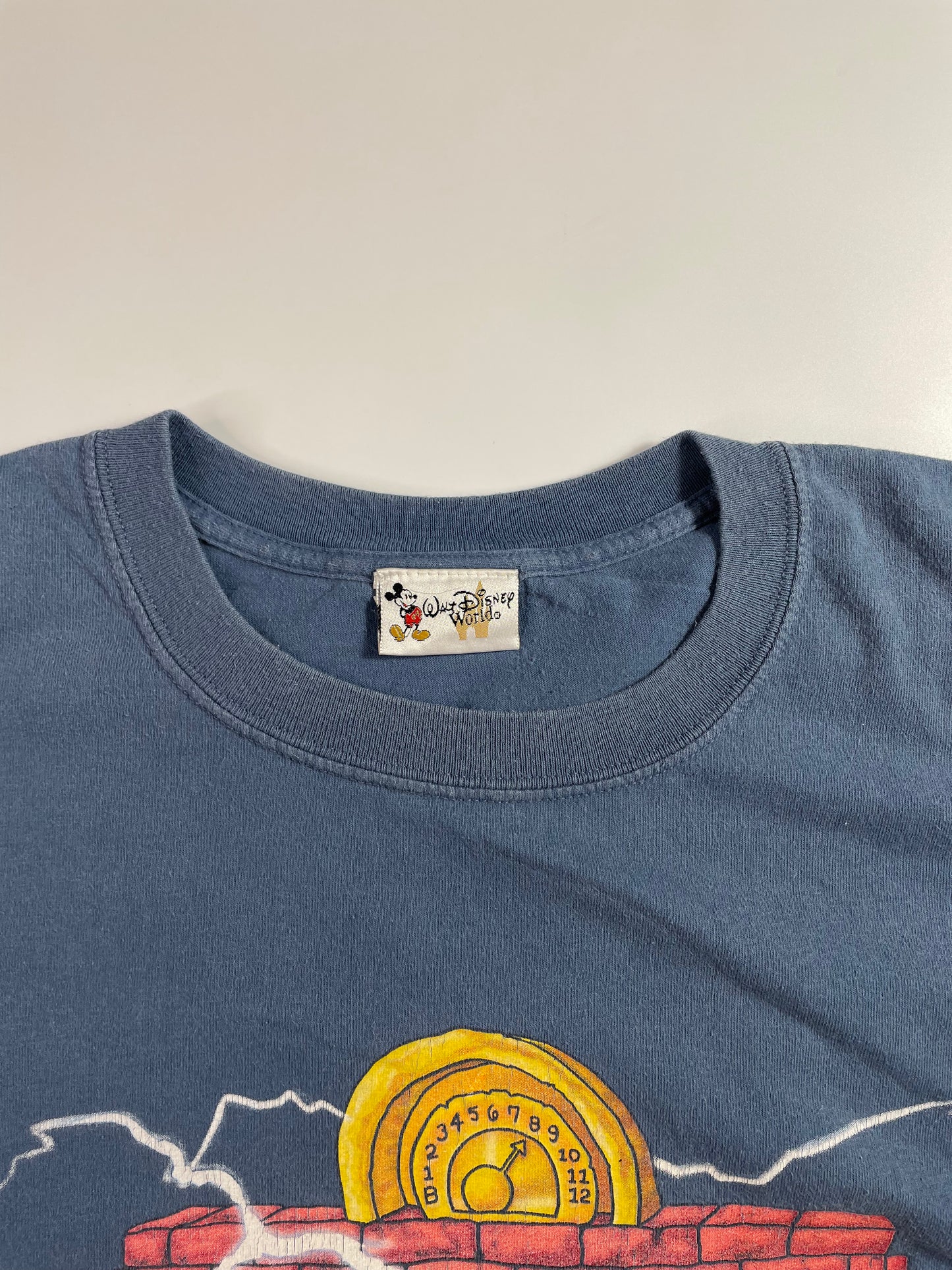 00' DISNEY TOUWER OF TERROR GOOFY Size XL Vintage T-Shirt / A2518