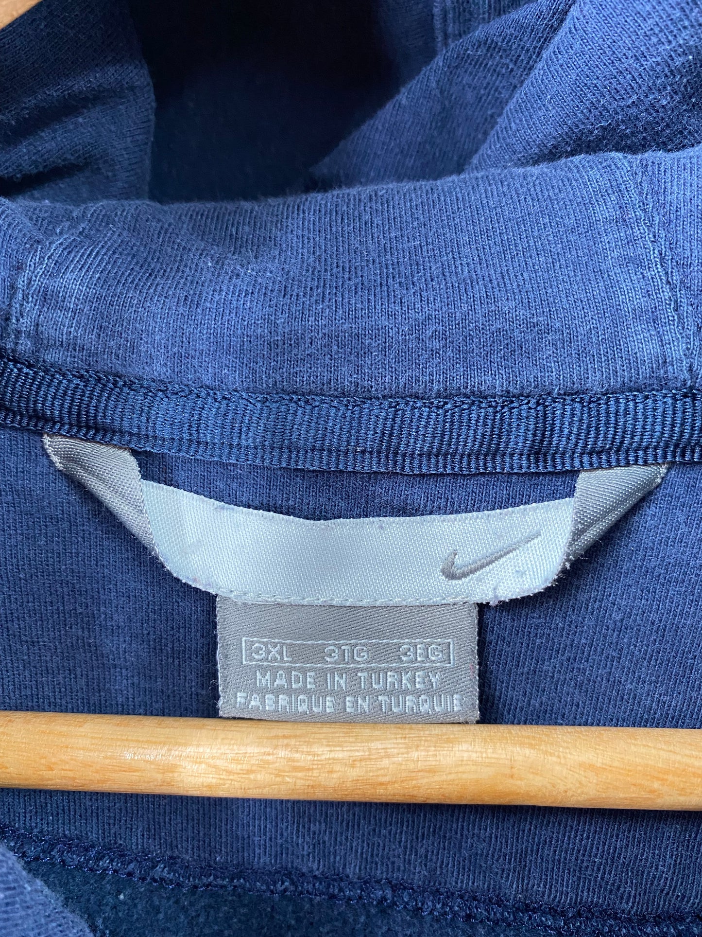 00' NIKE Size XXXL Vintage Hoodie Sweat-Shirt / K4195