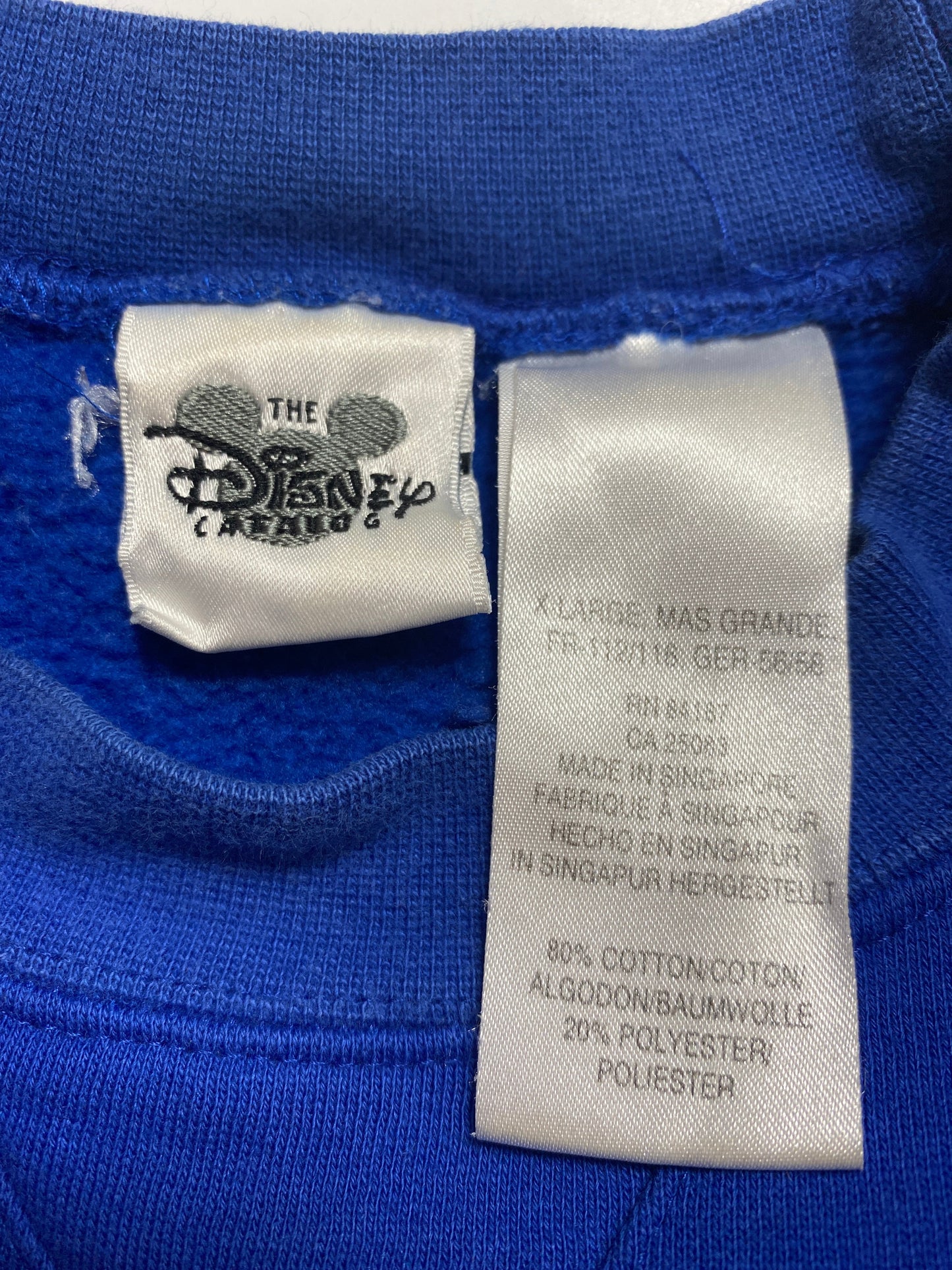 00’ DISNEY DONALD DUCK Size XL Vintage Sweat-shirt / K9771