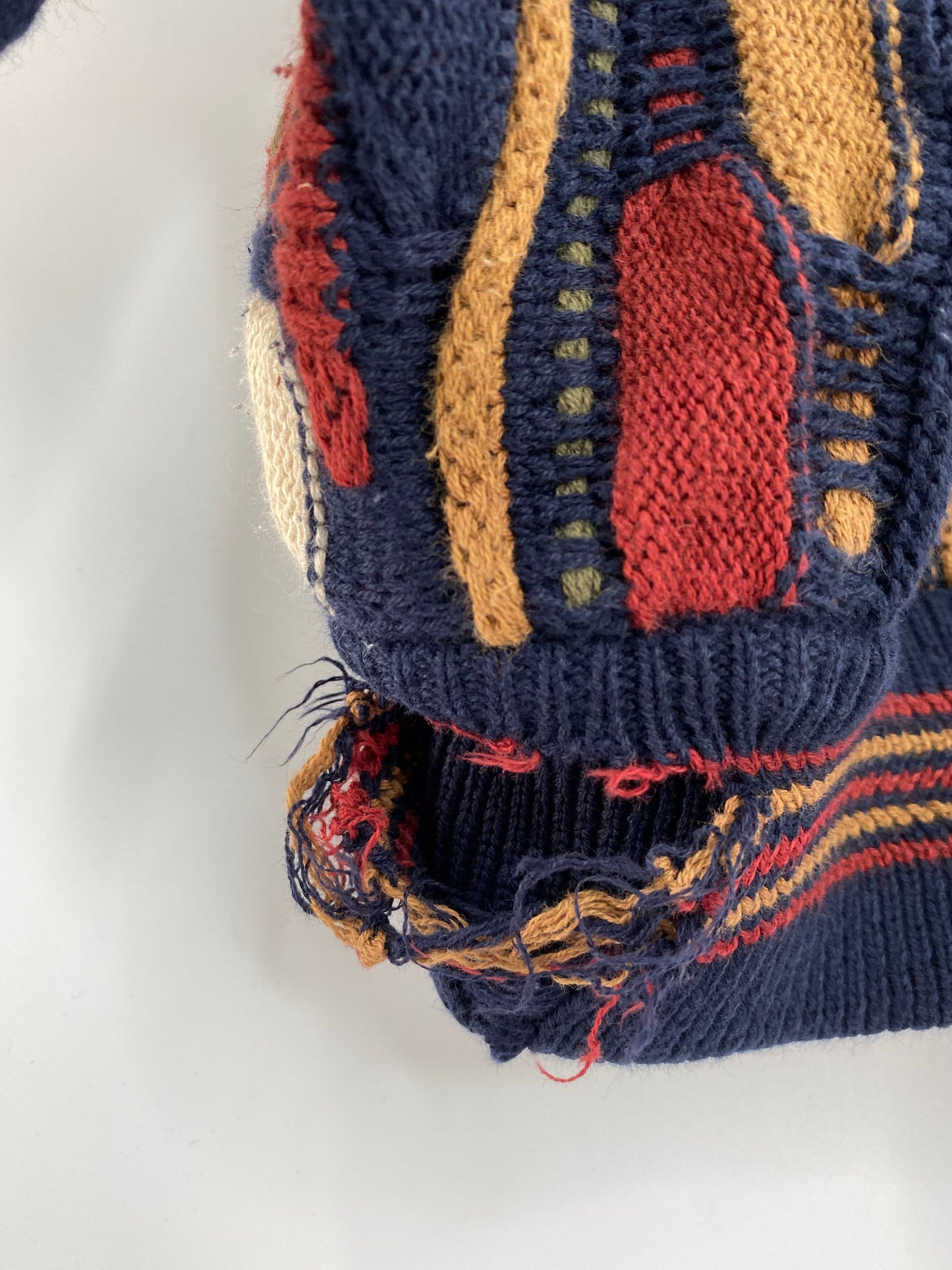 Vintage 3D COOGI- Style Size L Knit Sweater / K5536