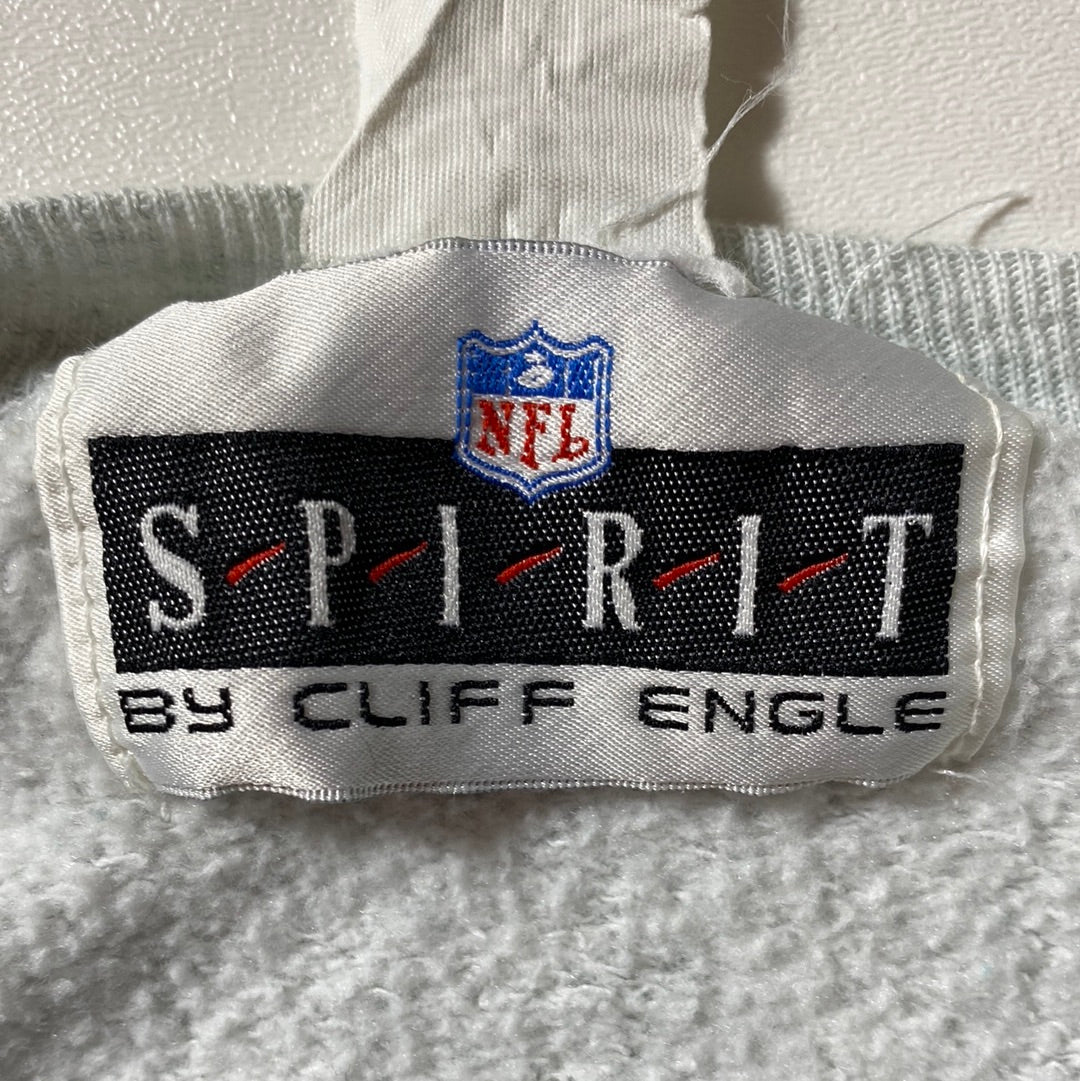 1992 LOS ANGELES RAIDERS Made in USA Size (Approx.XL) Vintage NFL Sweat-shirt / E2219S