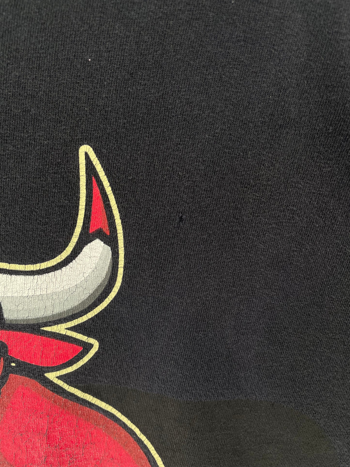 1996 CHICAGO BULLS Made in USA Size XL Vintage NBA T-shirt / A123