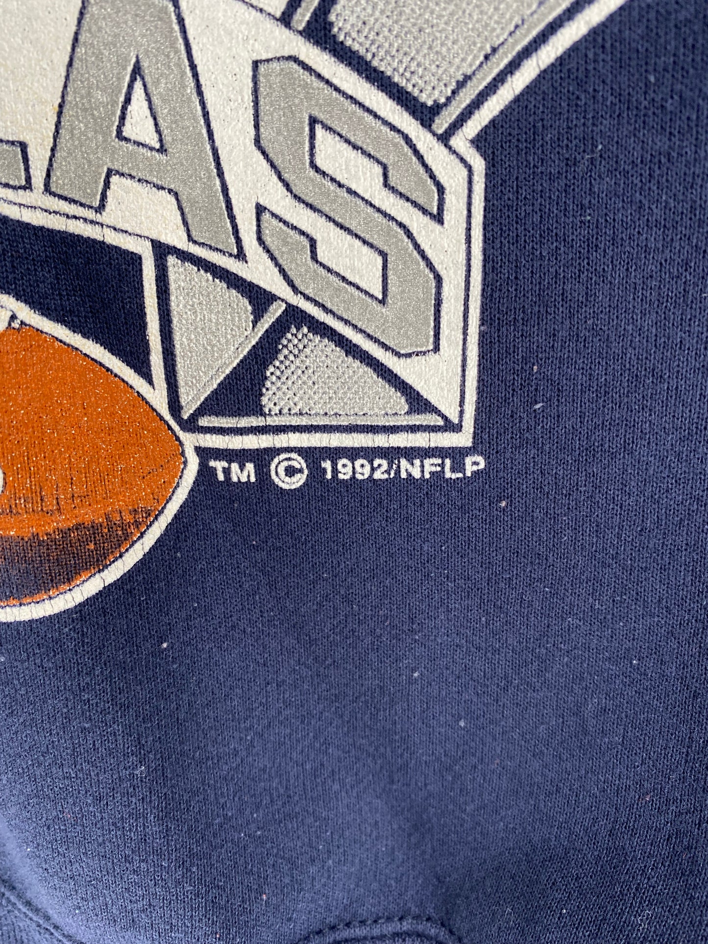 1992 DALLAS COWBOYS Made in USA Size M Vintage NFL Sweat-Shirts/ K7102