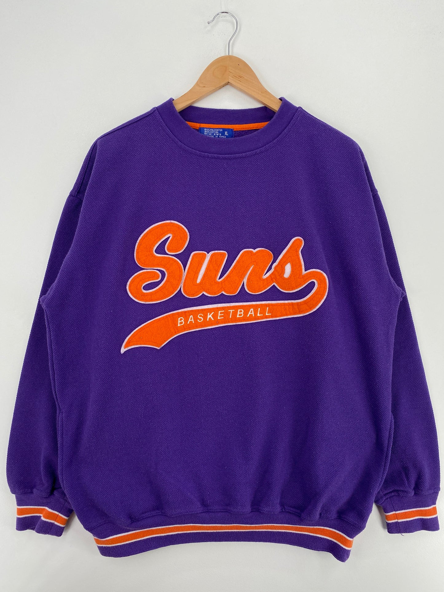 90's STARTER x PHOENIX SUNS Size XL Vintage NBA Sweat-Shirt / E1952S