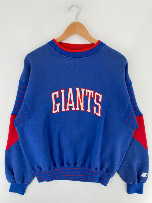 Early 90’s STARTER x NEW YORK GIANTS Size L Vintage NFL Sweat-Shirt / E6205S
