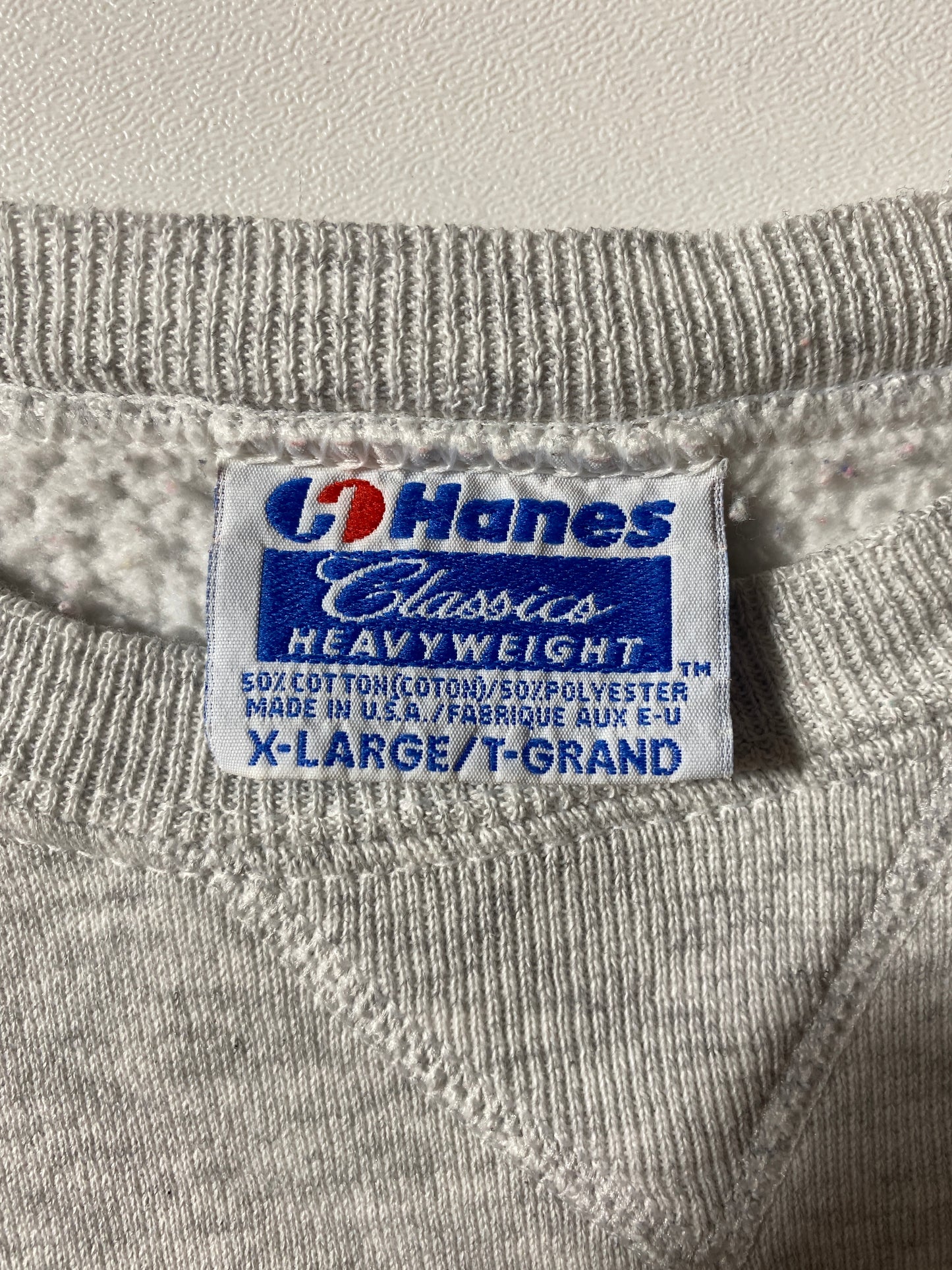 90's CHICAGO TEAM Made in USA Size XL Vintage NFL NHL MBA Sweat-shirt / E312