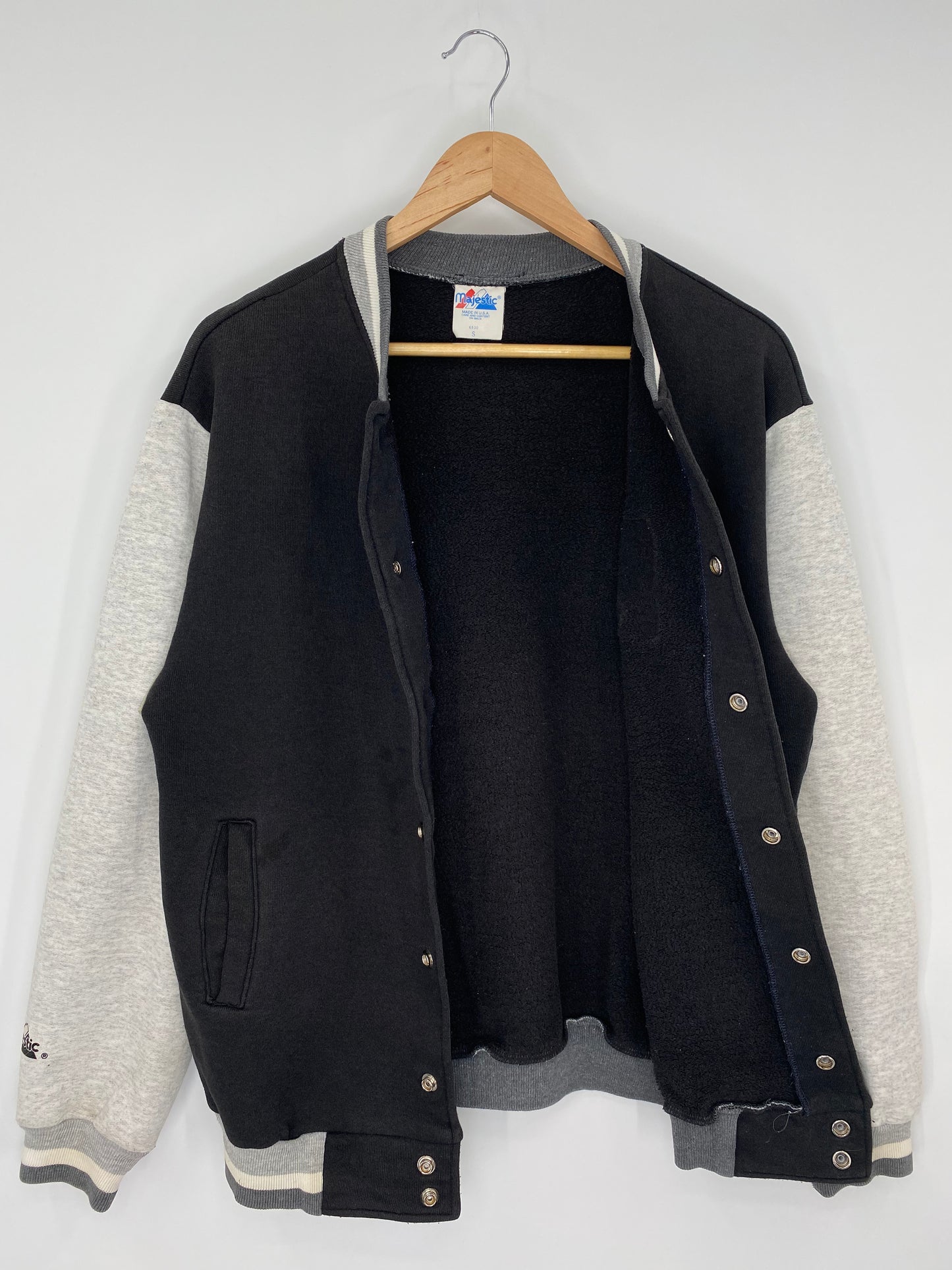 90’s PITTSBURGH STEELERS Made in USA Size S Vintage NFL Button Down Jacket / A213