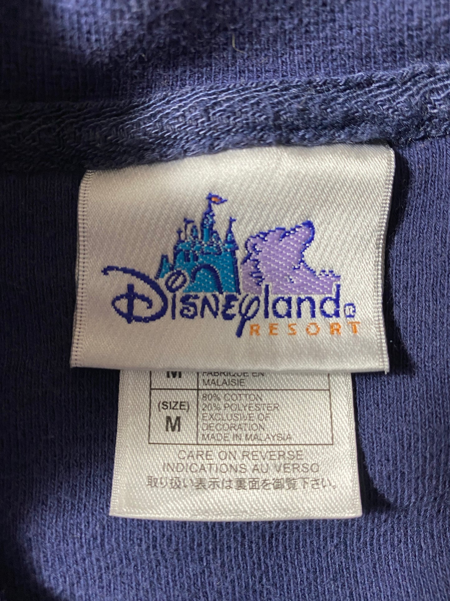 00' WALT DISNEY LAND MICKEY Size M Vintage Sweat-shirt / K4407