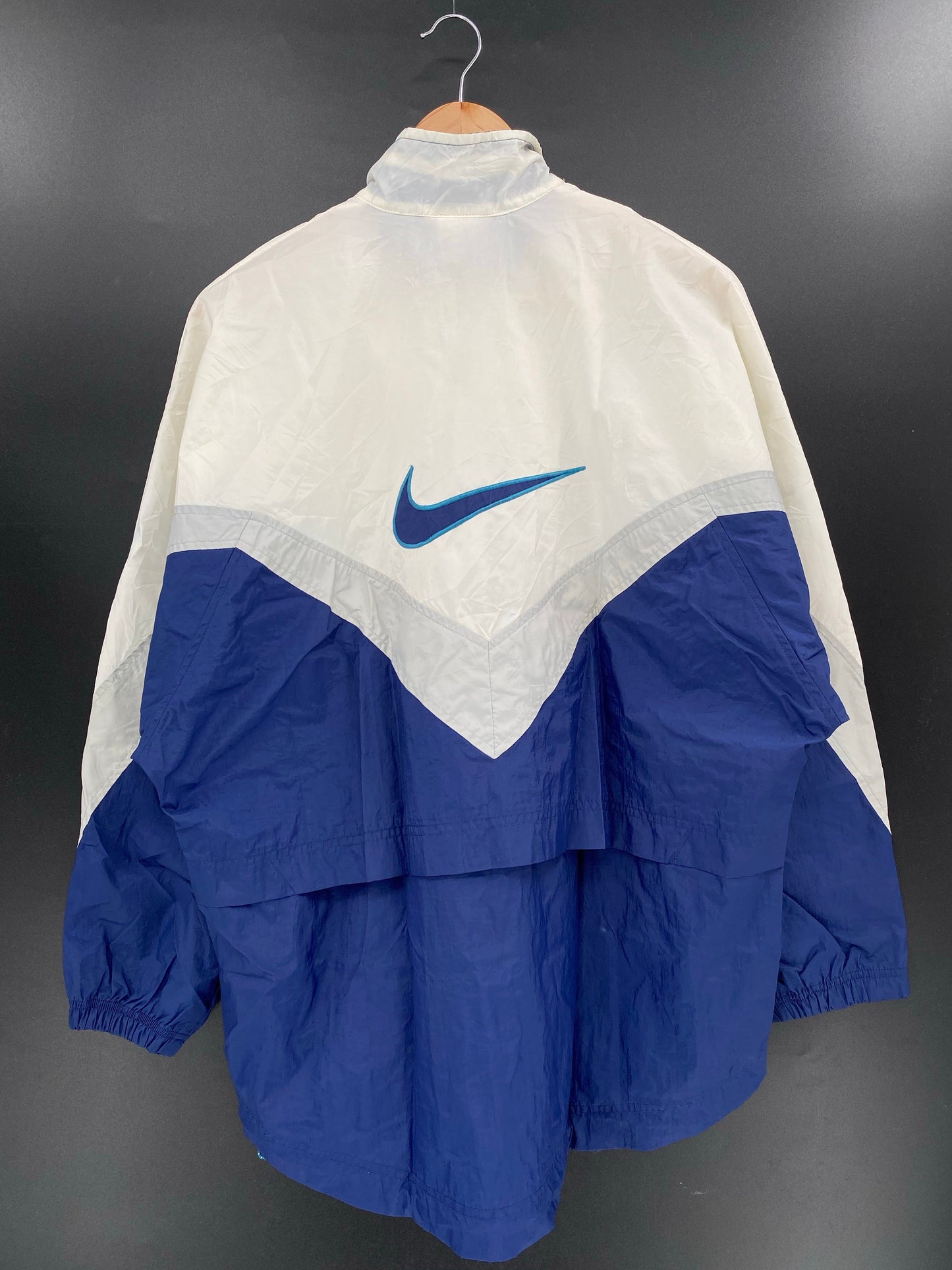 90’s NIKE Size Ladies.M Vintage Nylon-Jacket / A5572