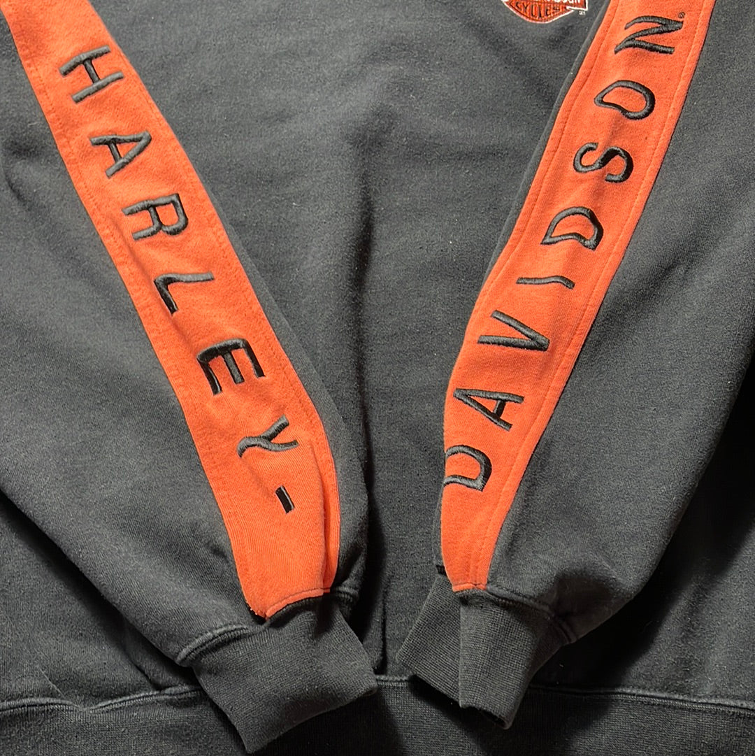00’ HARLEY DAVIDSON Size L Vintage Sweat-Shirt / K6316