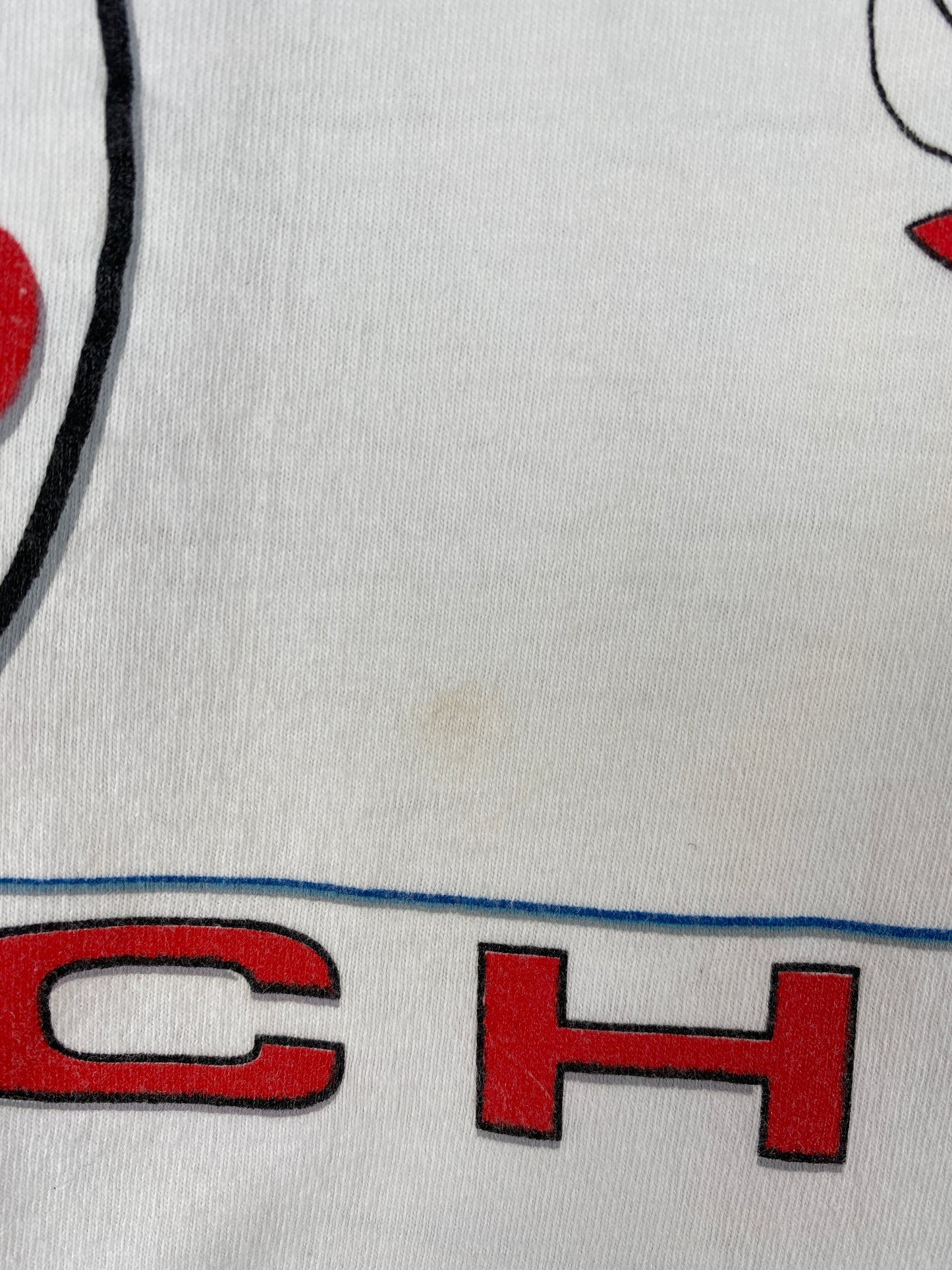 1991 SALEM CHICAGO BULLS (No tag) Approx. Size XL Vintage NBA T-Shirt / A4832