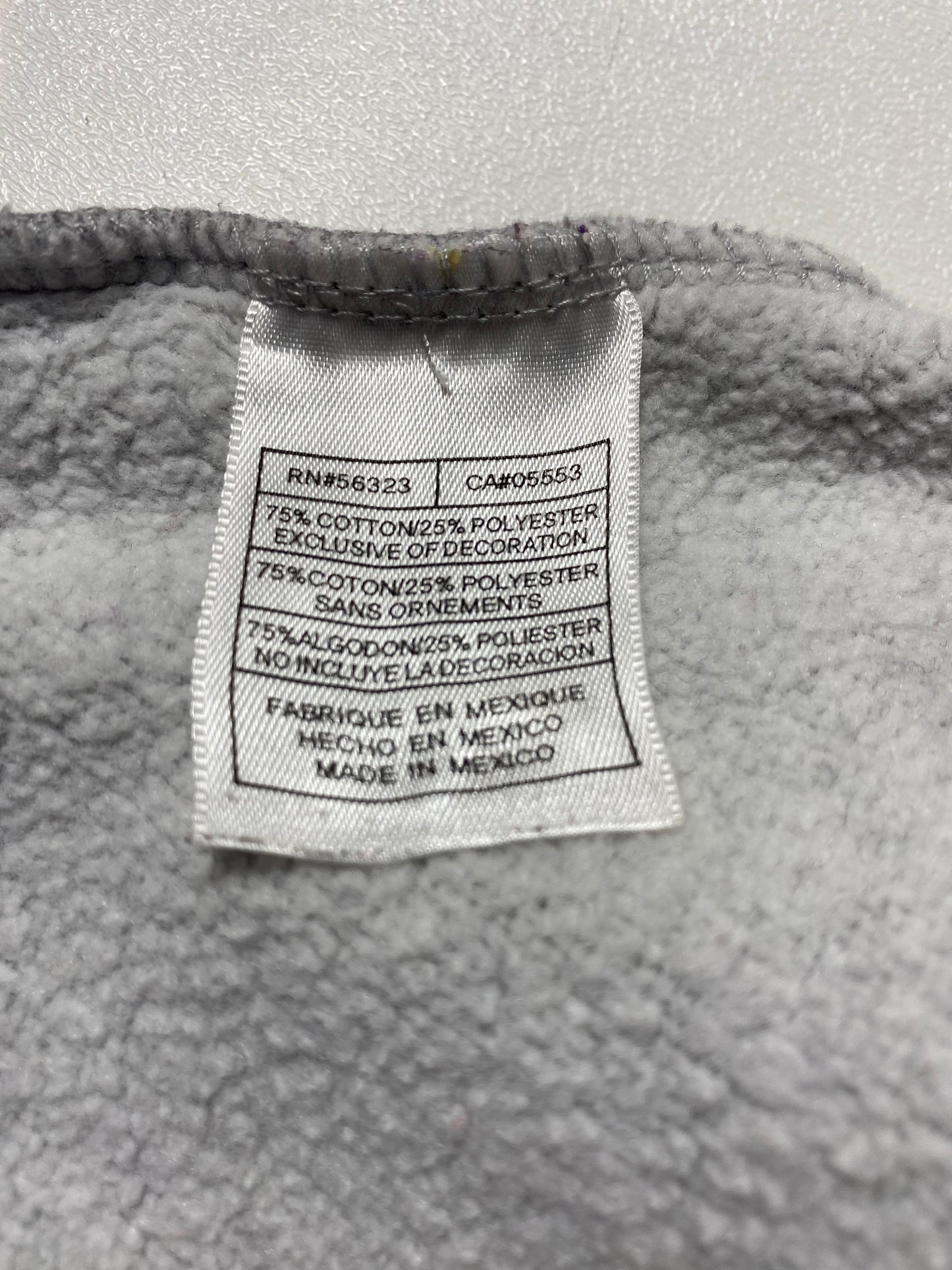 00' NIKE WEST VIRGINIA Size L Vintage College Hoodie Sweat-Shirts/ A132