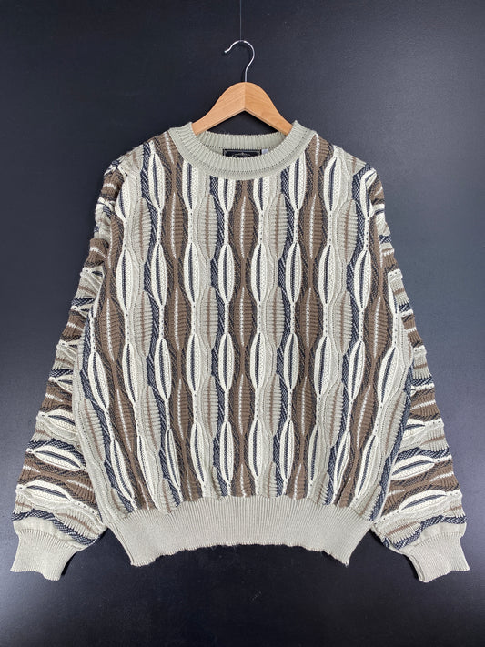 Vintage COOGI- Style Size L Knit Sweater / E3086K