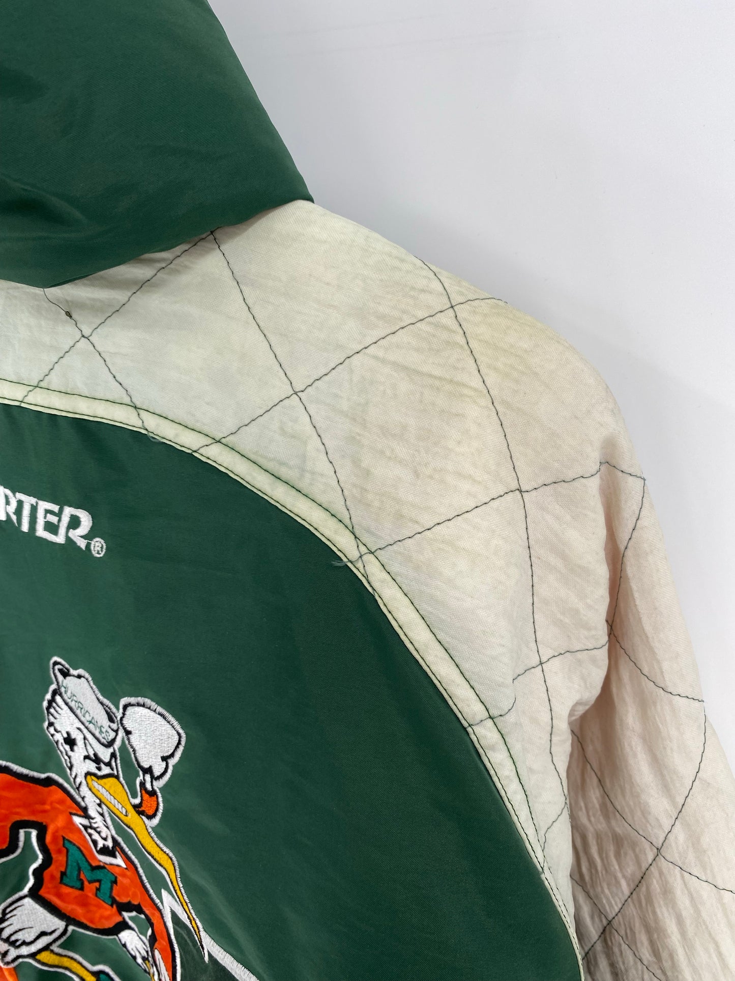 90’s STARTER x MIAMI HURRICANES Size M Nylon Jacket / K6910