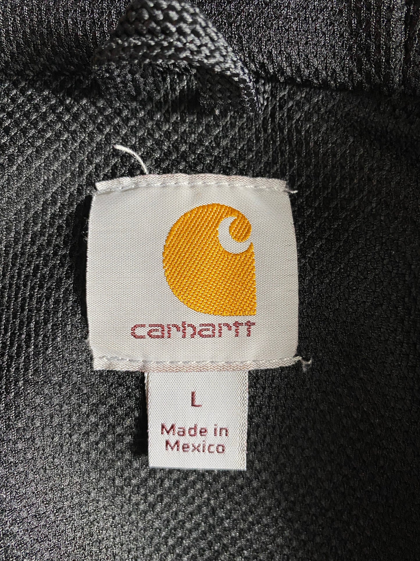 Vintage CARHARTT Size L Zip-up Hoodie Sweat-Shirt / K8493