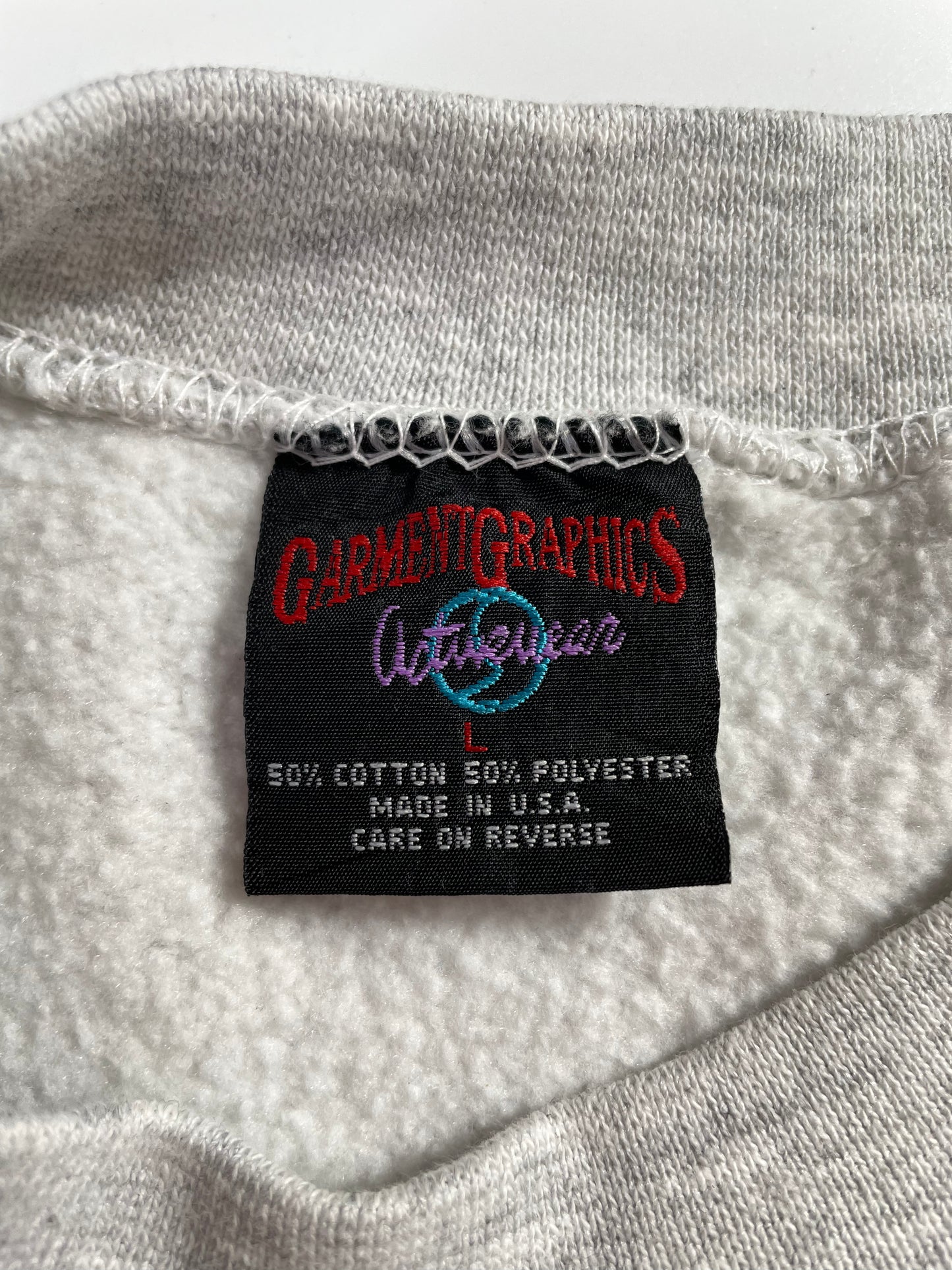 90's BOSTON SPORTS TEAM Made in USA Size L NFL NHL MLB NBA Sweat-shirt / A735