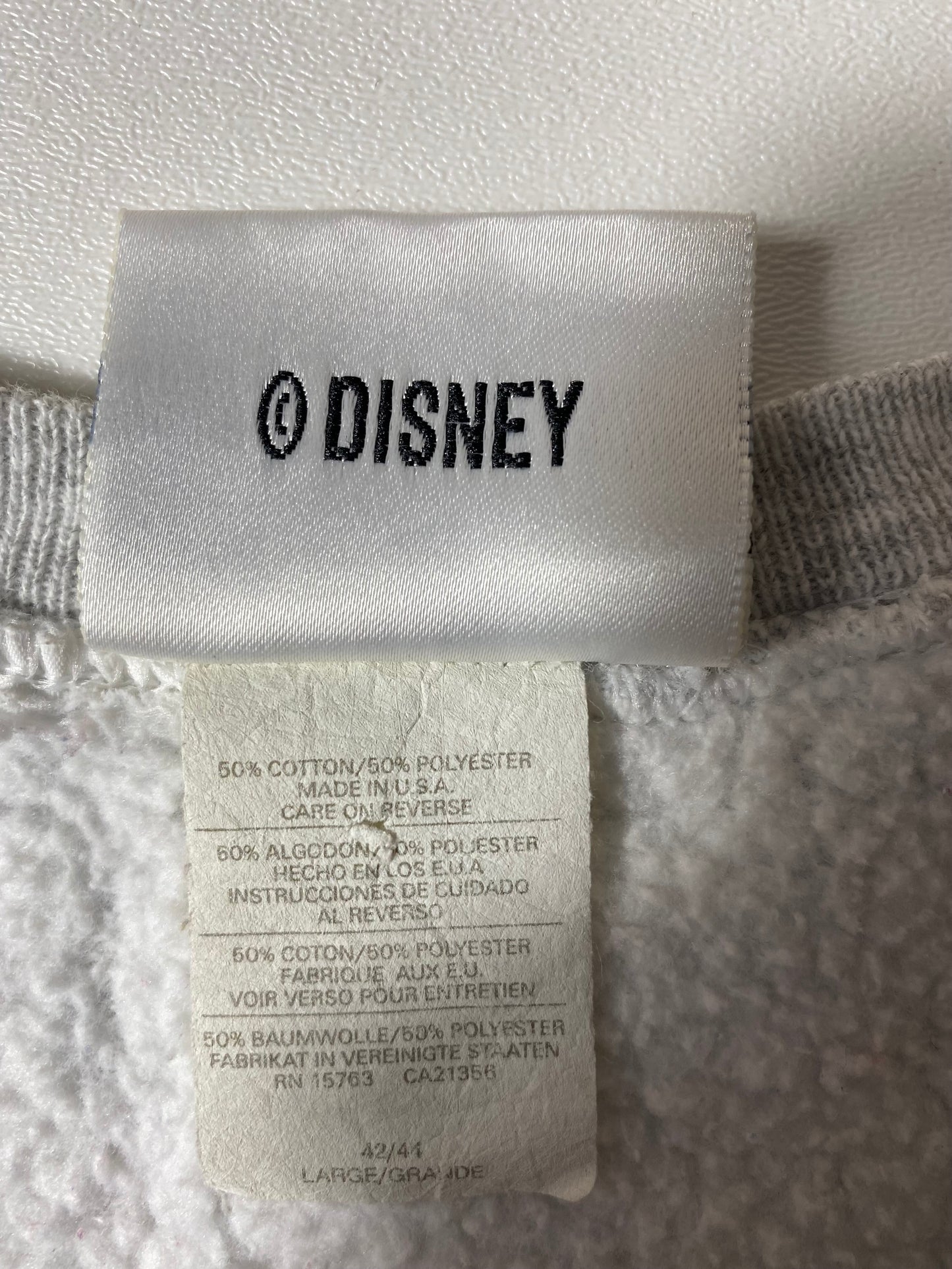 00’ DISNEY TIGER Made in USA Size L Vintage Sweat-shirt / K4194