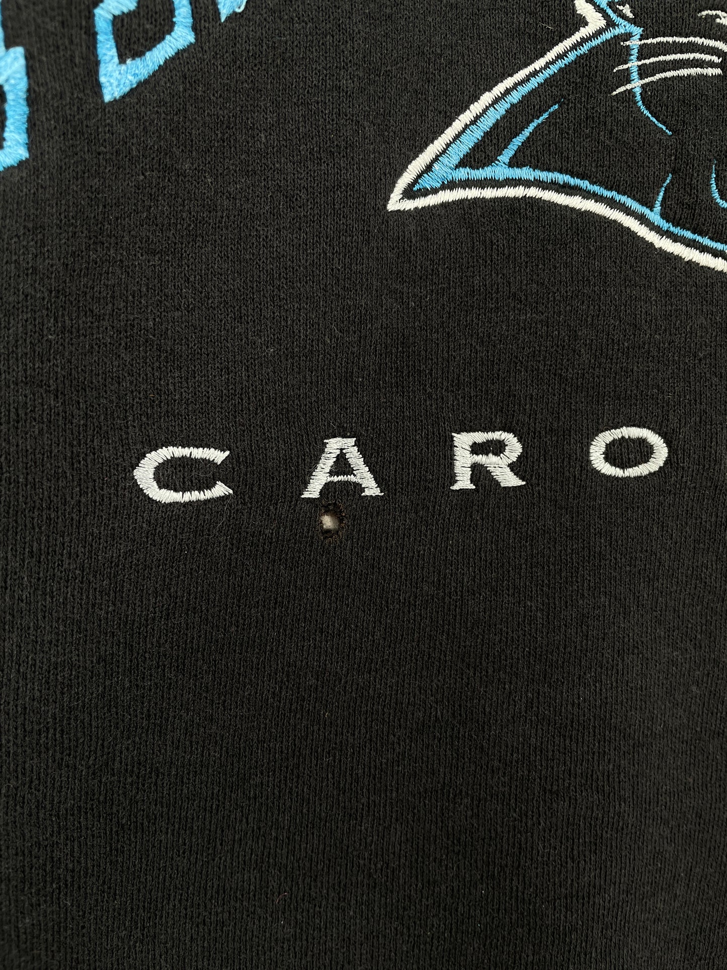 90’s CAROLINA PANTHERS Made in USA Made in USA Size L NFL Sweat-Shirt / A8913