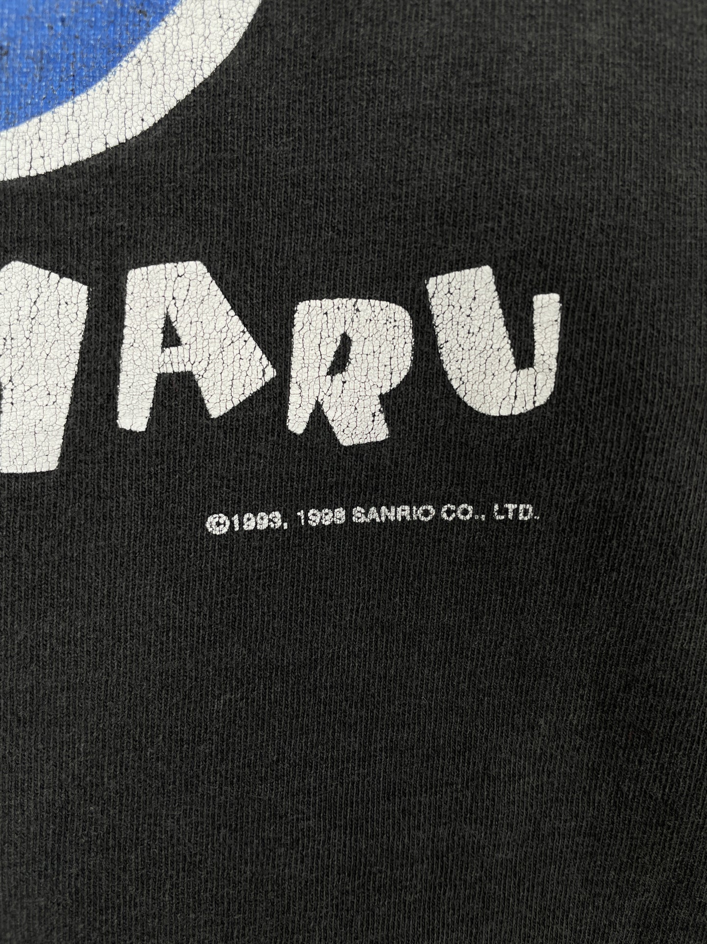 1998 SANRIO BADTZ MARU Size Approx.L Vintage T-shirt / A8995