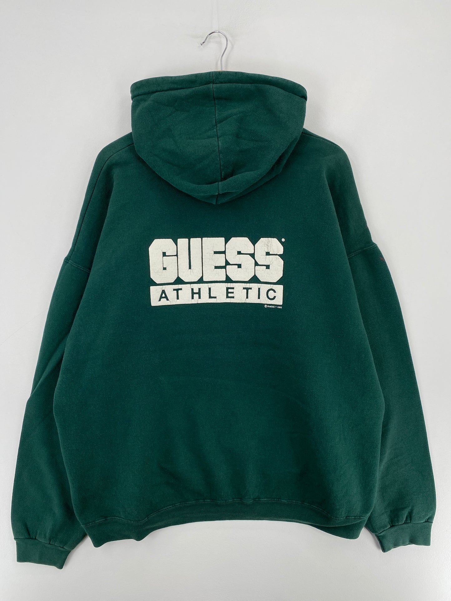 1993 GUESS Approx. Size XL Vintage Hoodie Sweat-Shirt / E3127S