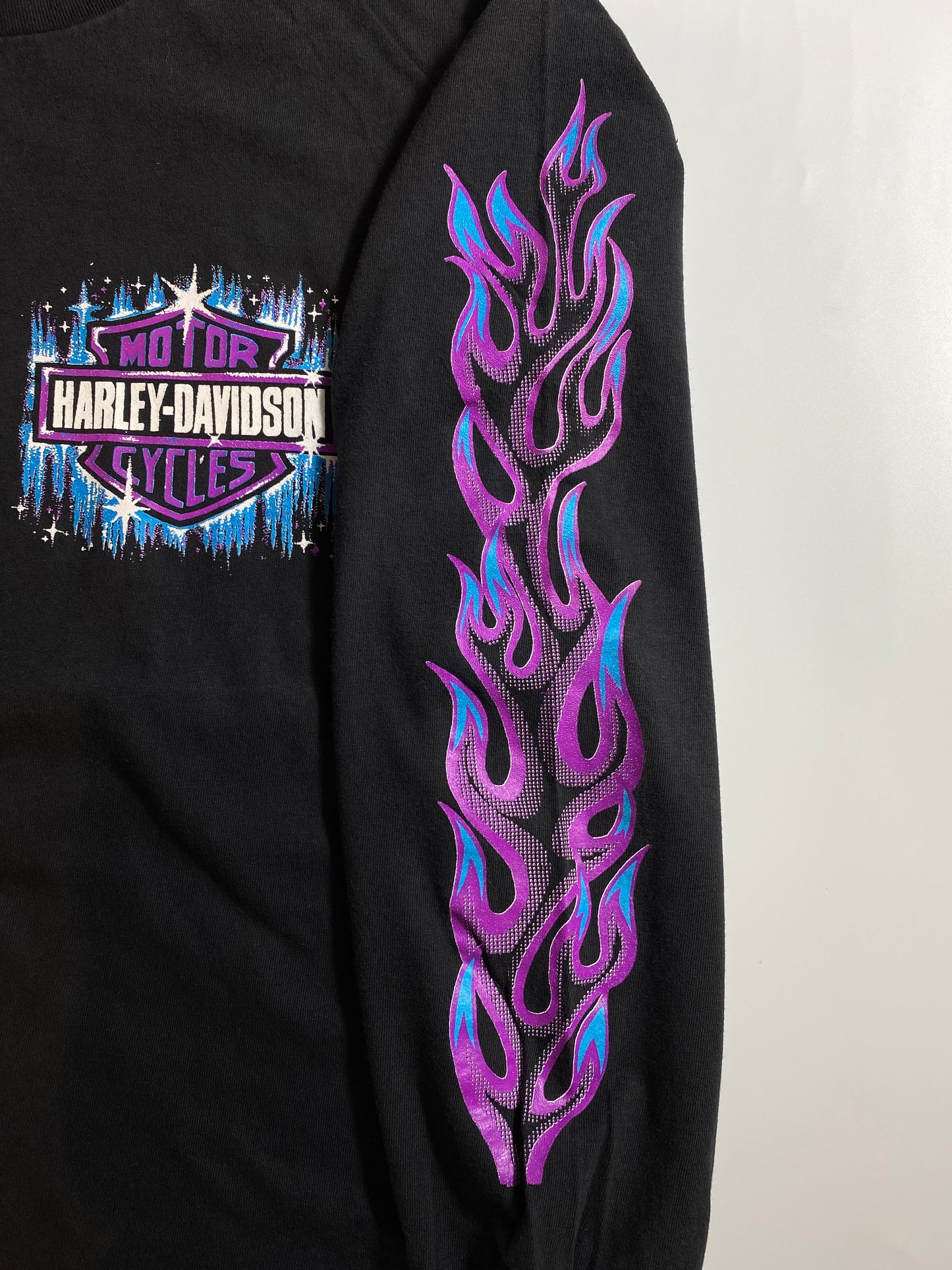 90’s HARLEY DAVIDSON Size M Vintage Long Sleeve T-Shirt / K3175