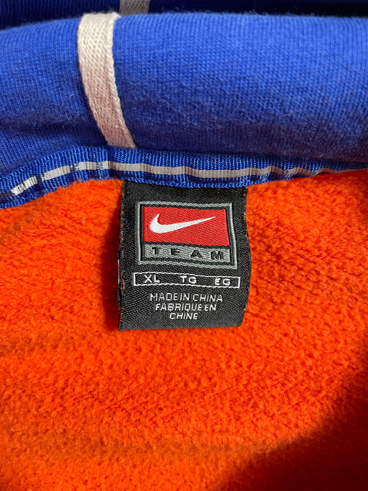 00' NIKE x FLORIDA Size XL College Vintage Hoodie Sweat-Shirt / A9339