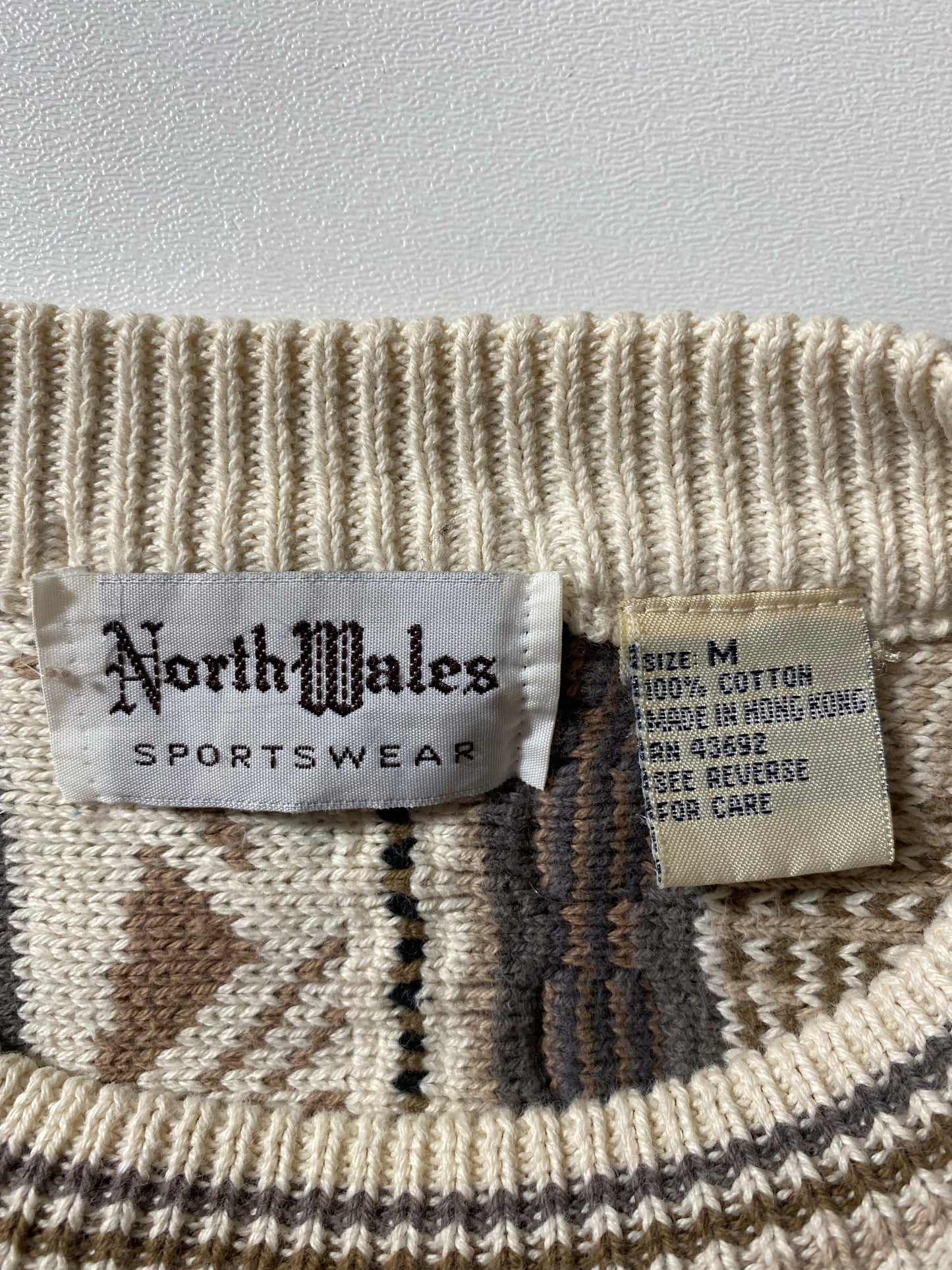 Vintage 3D COOGI- Style Size M Knit Sweater / K9214