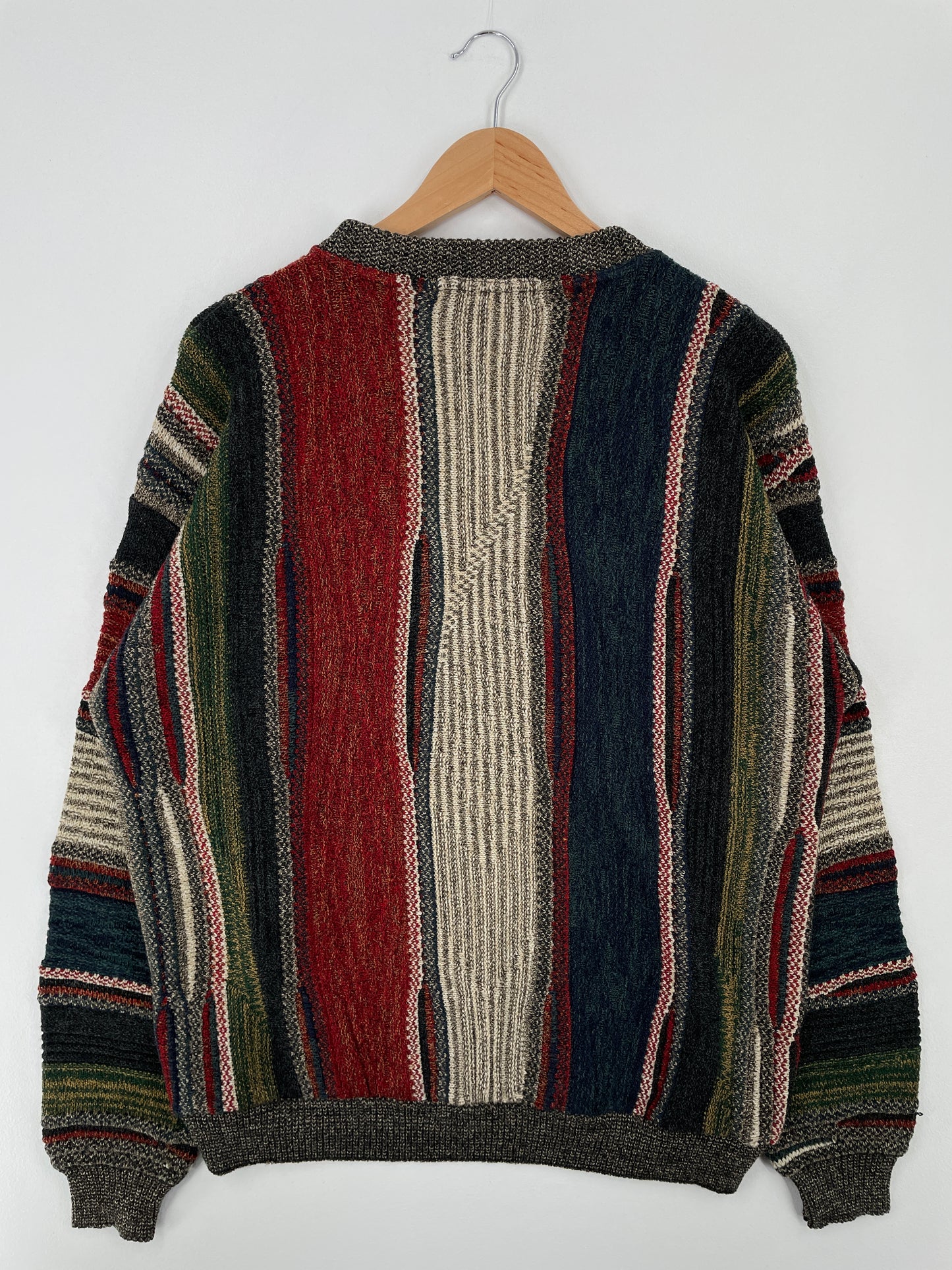 Vintage 3D COOGI- Style Mde in USA Size L Knit Sweater / A8692