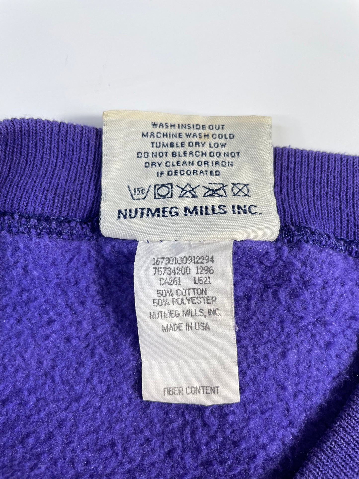 90's LOS ANGELES LAKERS Made in USA Size M Vintage NBA Sweat-shirt / A1197