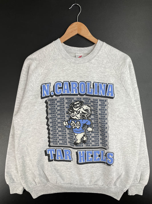 1992 NORTH CAROLINA TAR HEELS Made in USA Size XL Vintage College Sweat-shirt / E1303S