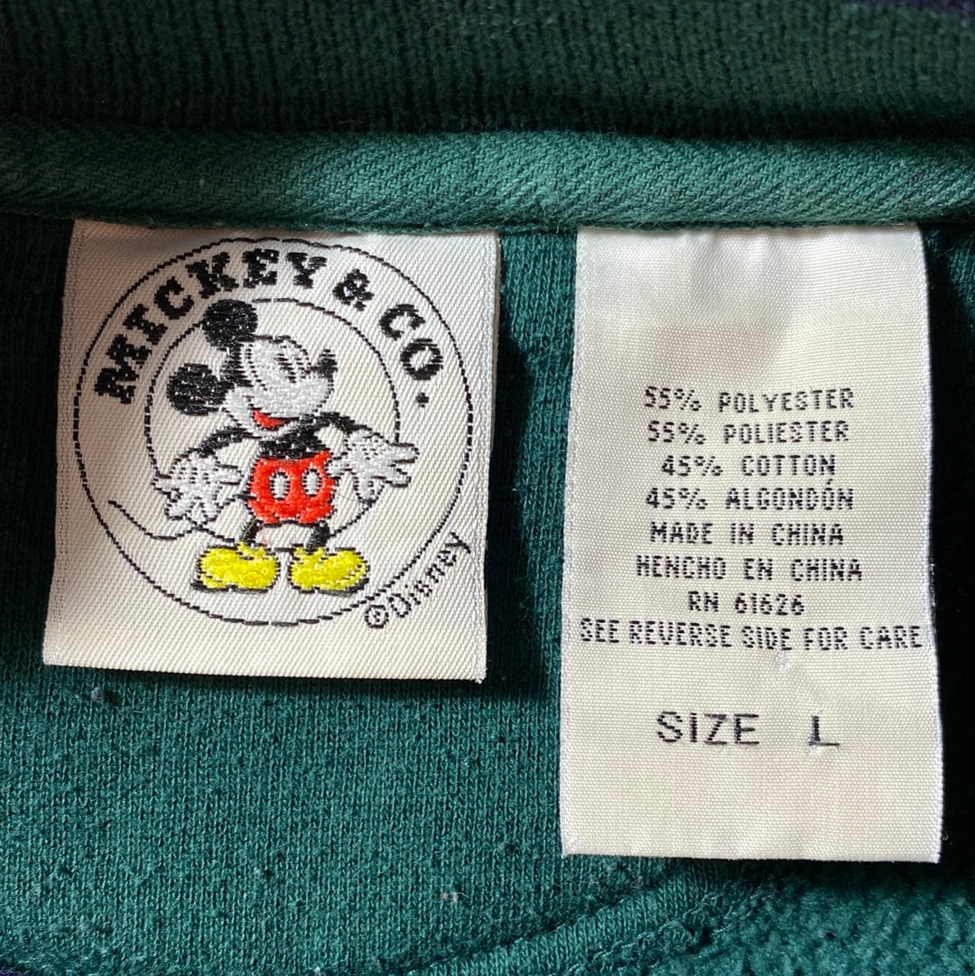 90's DISNEY MICKEY Size L Vintage Sweat-shirt / E3365S
