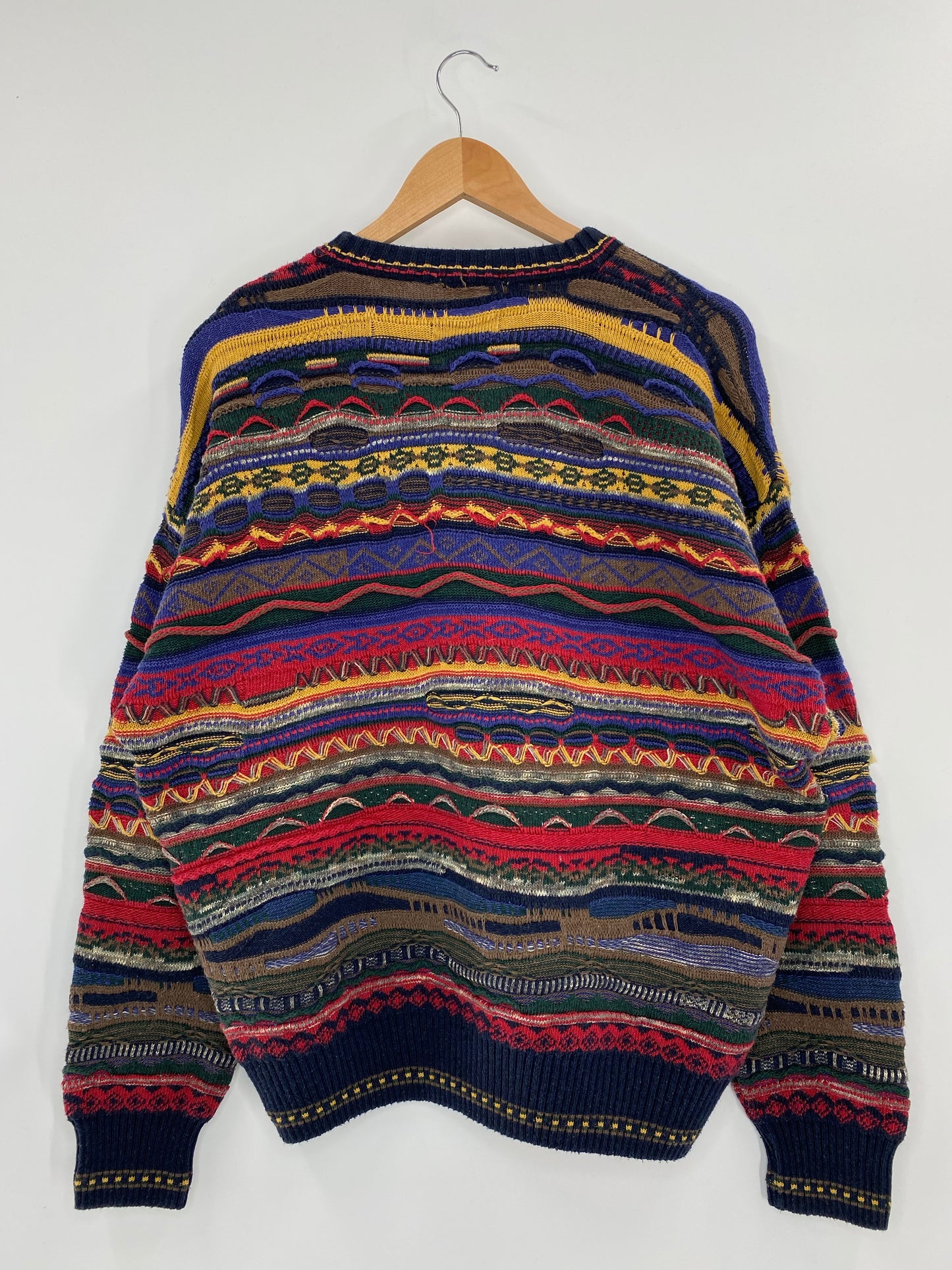 Vintage 3D COOGI- Style Size L Knit Sweater / K4225