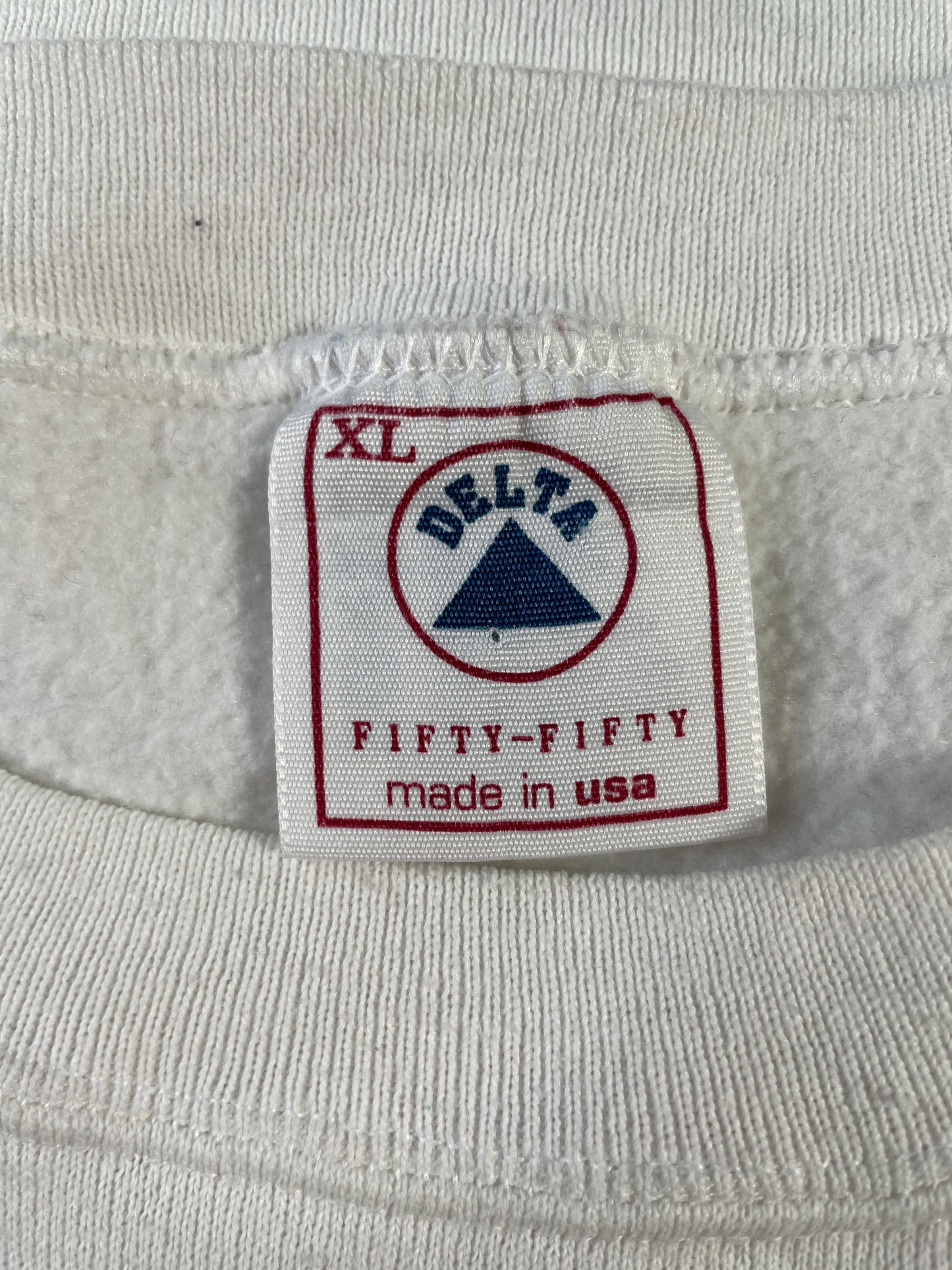 1993 LOONEY TUNES CHRISTMAS Made in USA Size XL Vintage Sweat-Shirt / E741