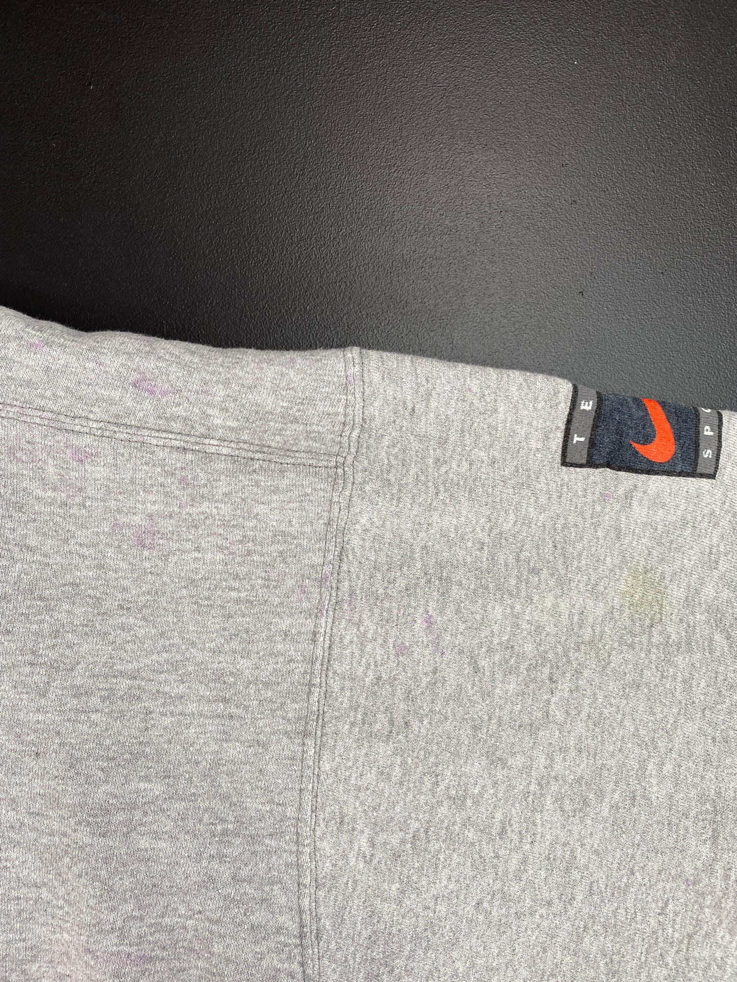 90's NIKE x SYRACUSE Made in USA Size XL Vintage College Sweat-Shirt / E266