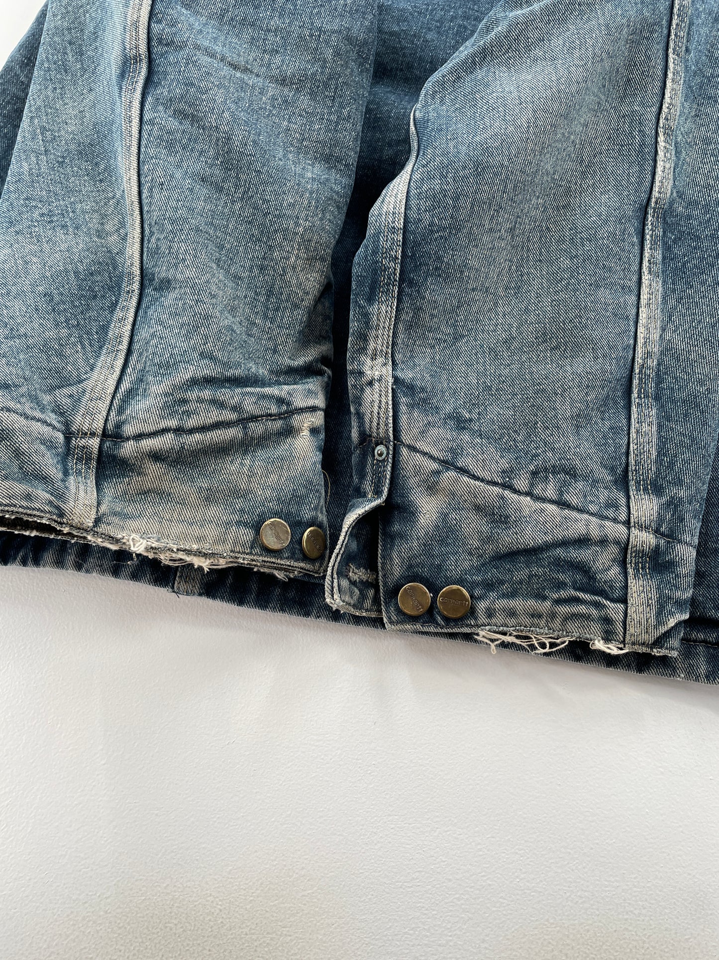 90’s CARHARTT Made in USA Size XXL Denim Jacket / A7085